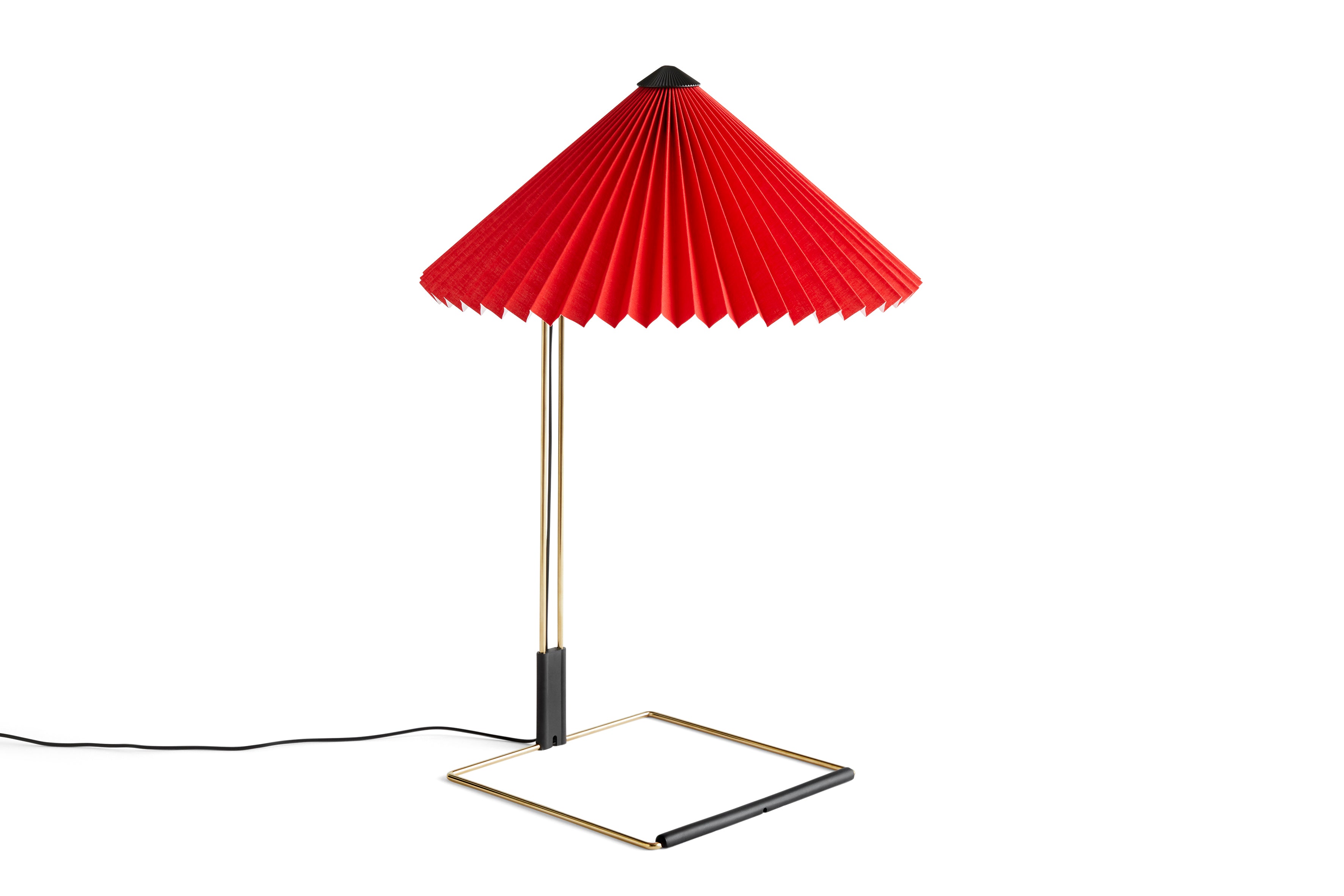 HAY Matin Table Lamp - Polished Brass Base