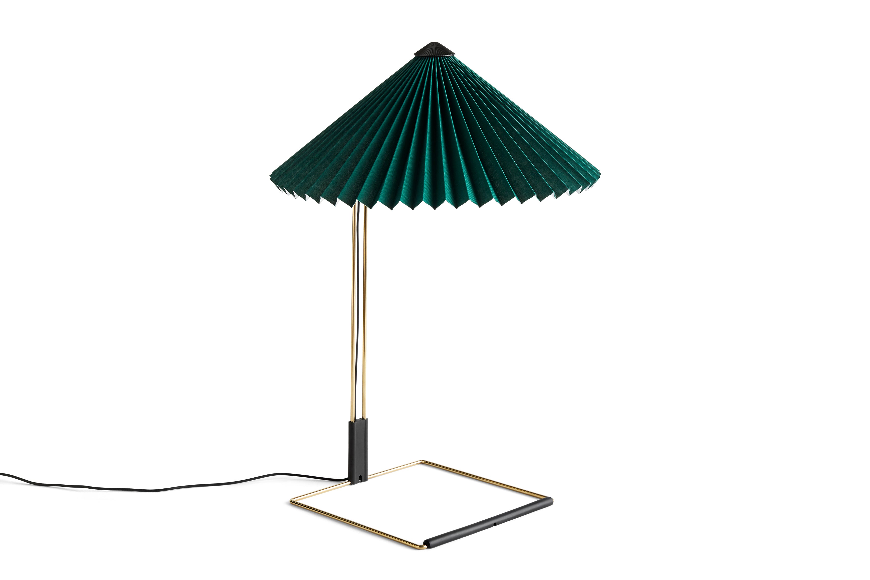 HAY Matin Table Lamp - Polished Brass Base