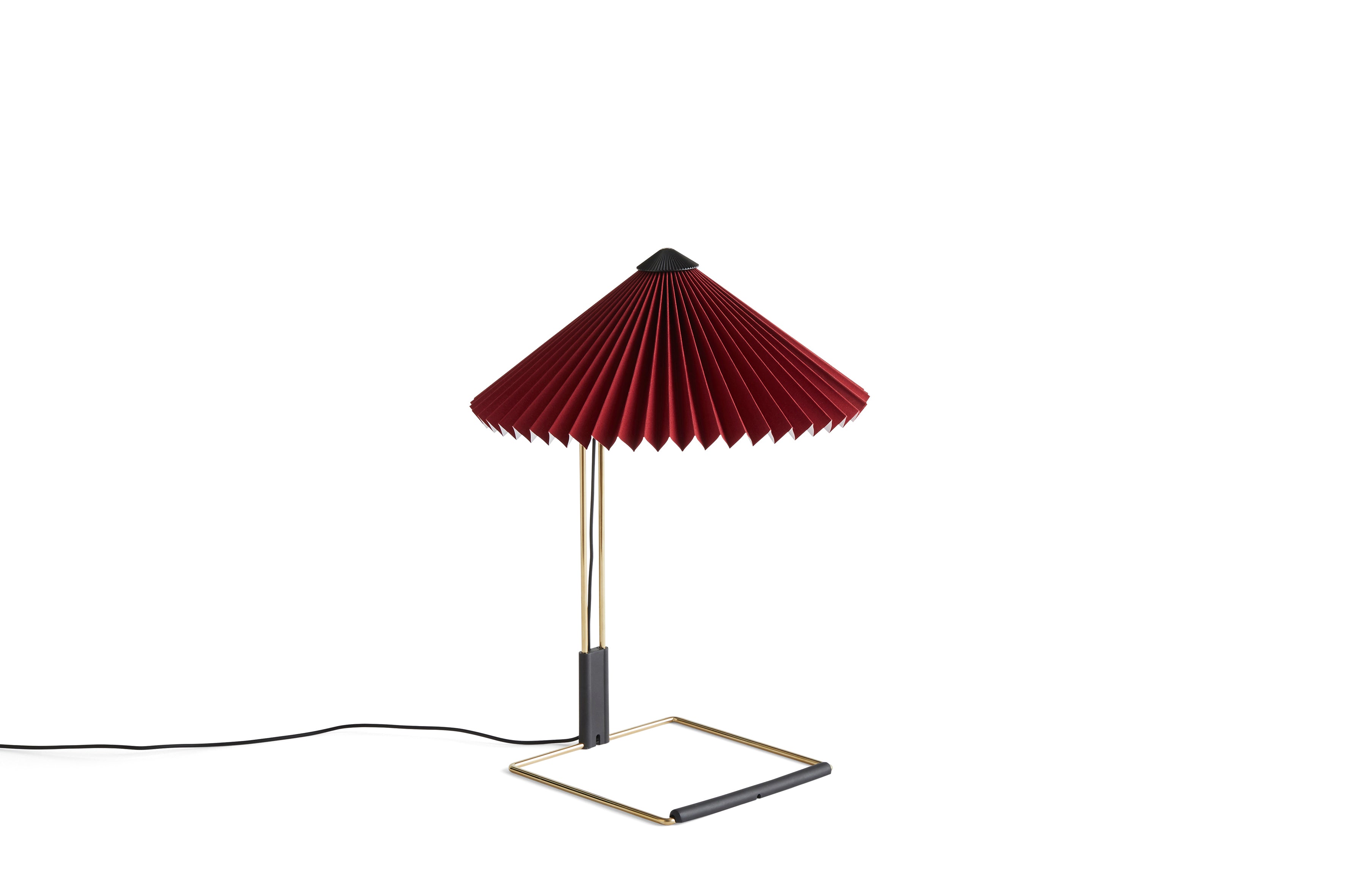 HAY Matin Table Lamp - Polished Brass Base