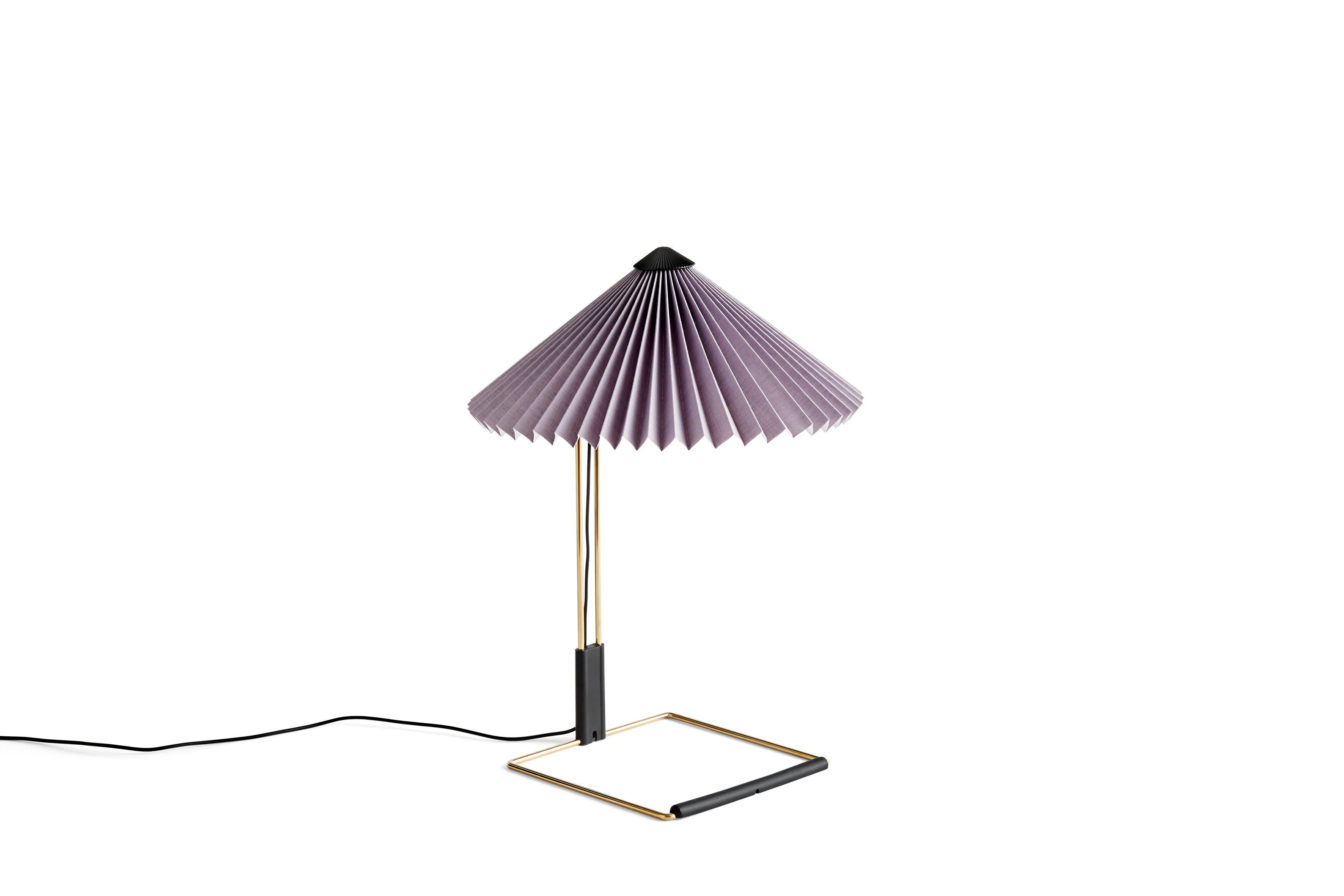 HAY Matin Table Lamp - Polished Brass Base