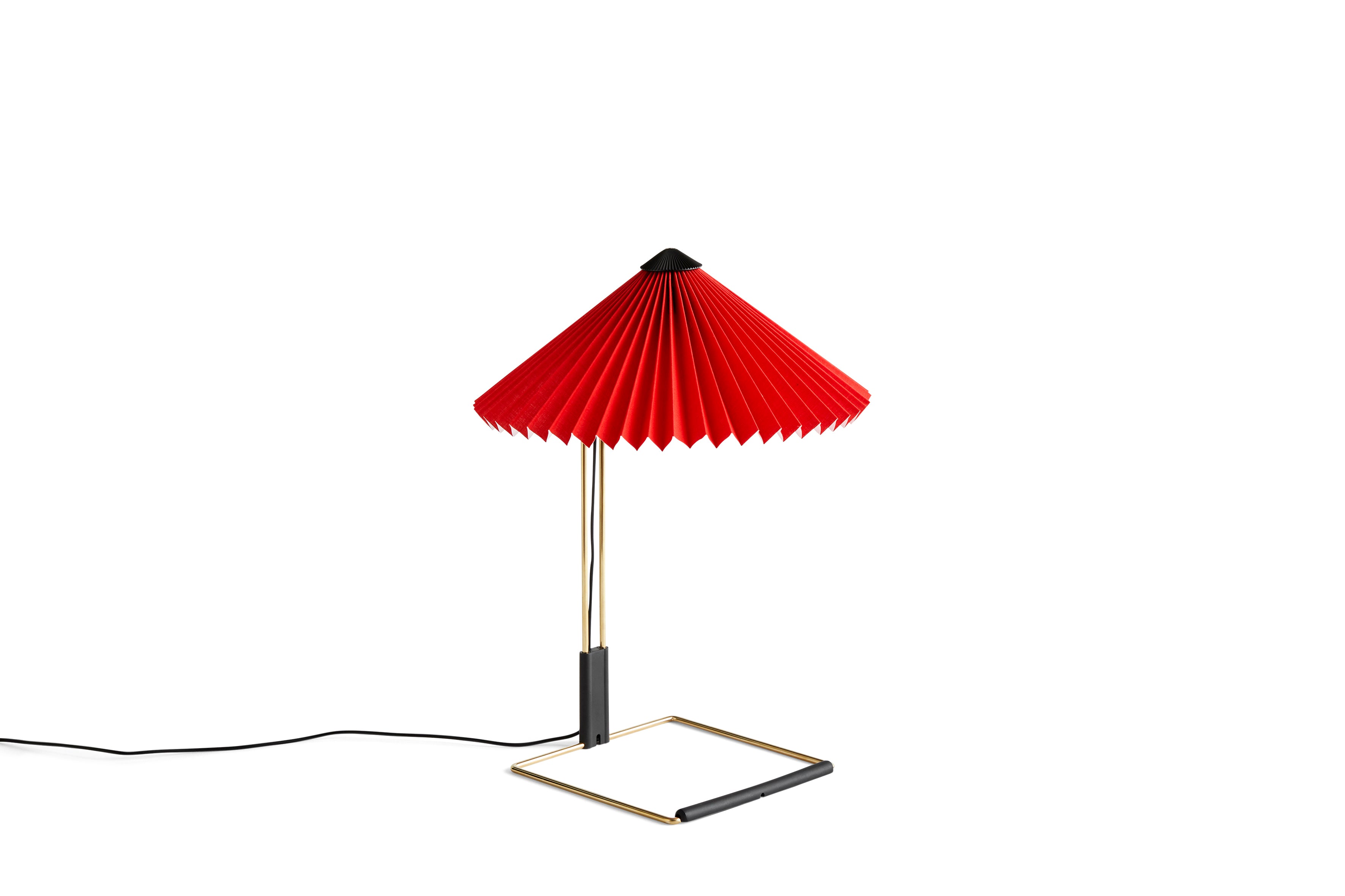 HAY Matin Table Lamp - Polished Brass Base
