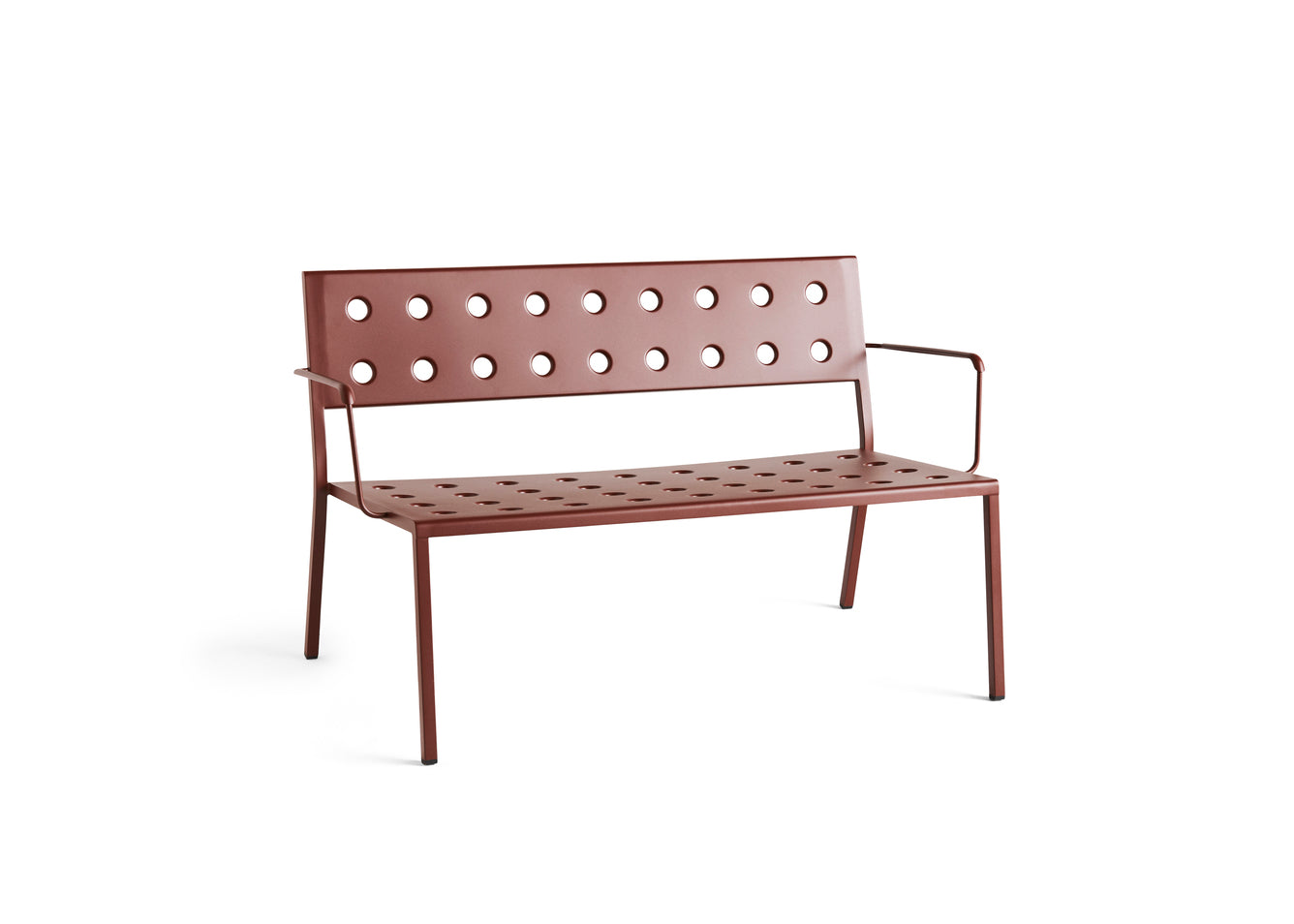 HAY Balcony Lounge Bench - With Armrest