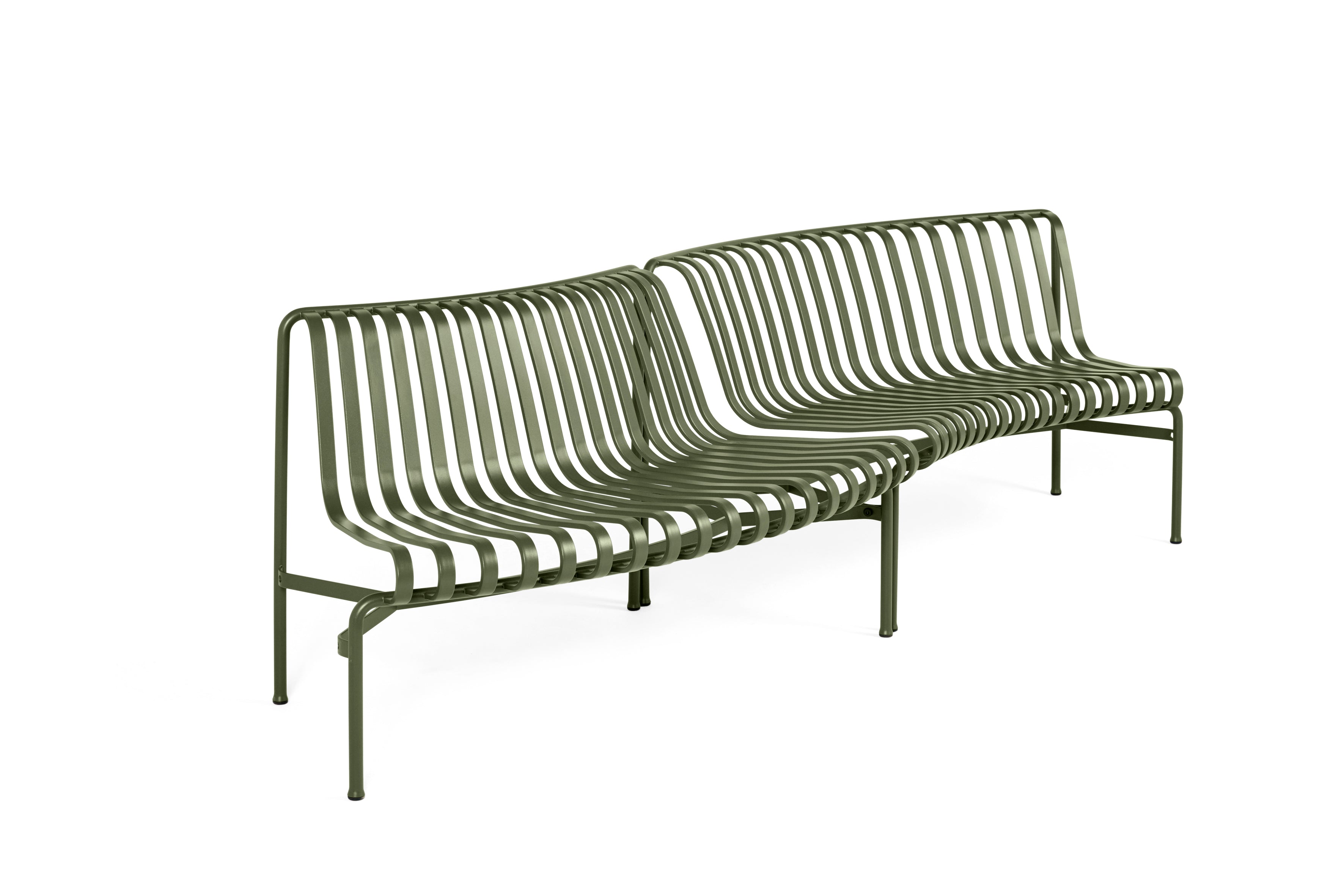 HAY Palissade Outdoor Park Dining Bench (Starter Set of 2)