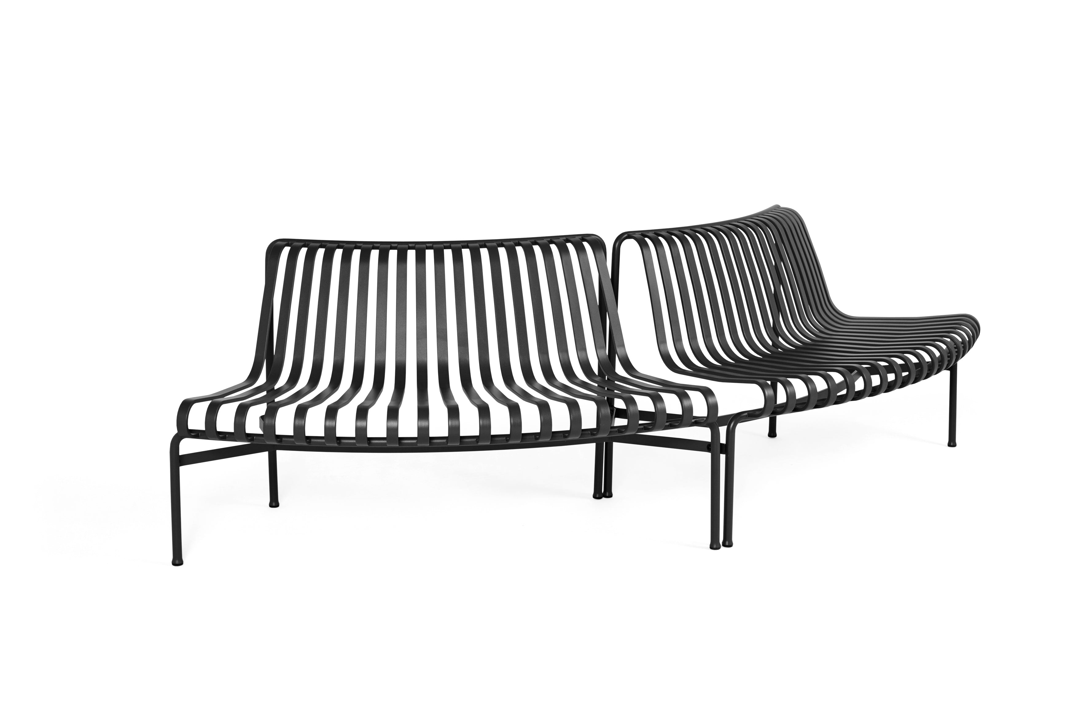 HAY Palissade Outdoor Park Dining Bench (Starter Set of 2)