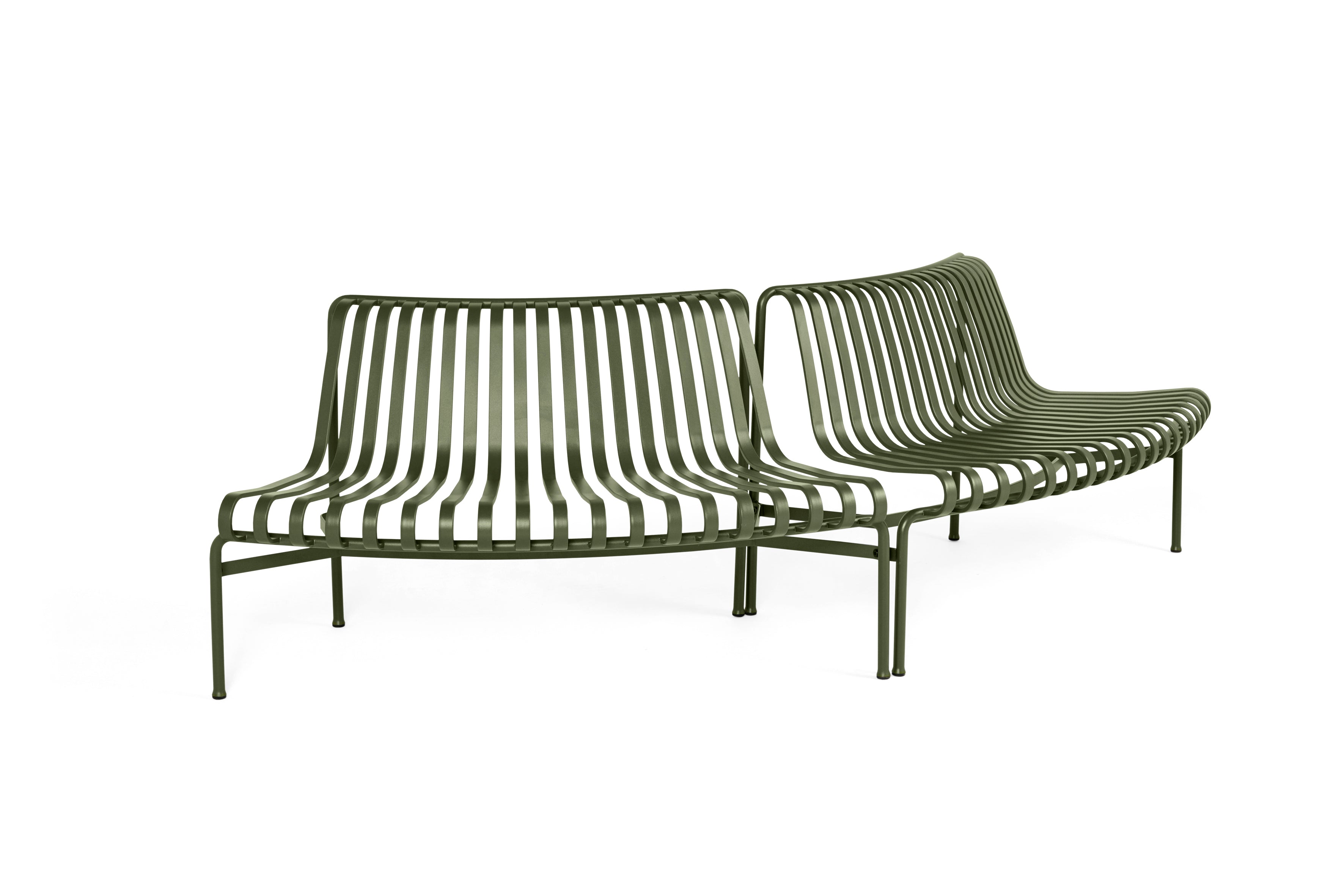 HAY Palissade Outdoor Park Dining Bench (Starter Set of 2)