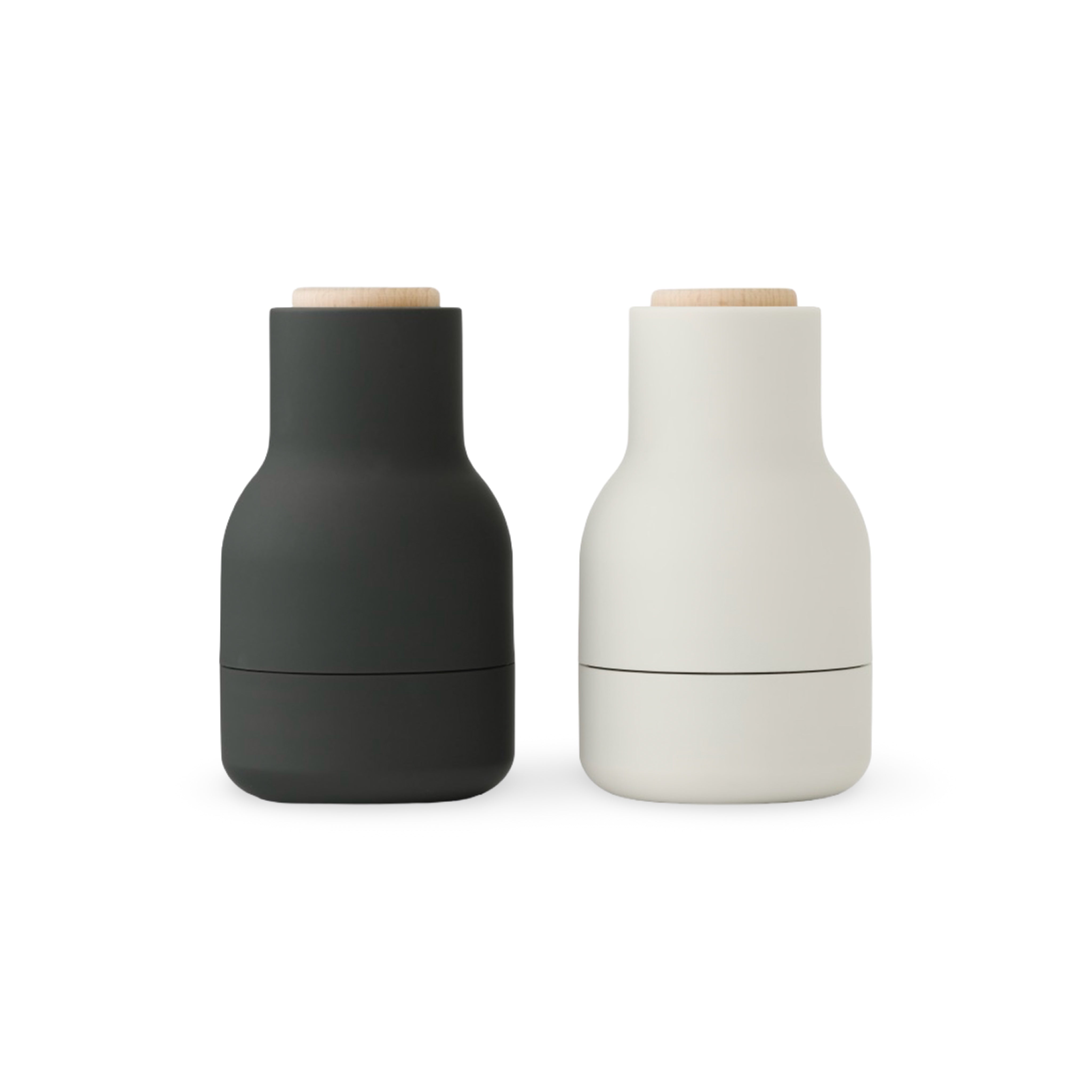 Audo Copenhagen Bottle Grinder Small - Ash/Carbon & Beech