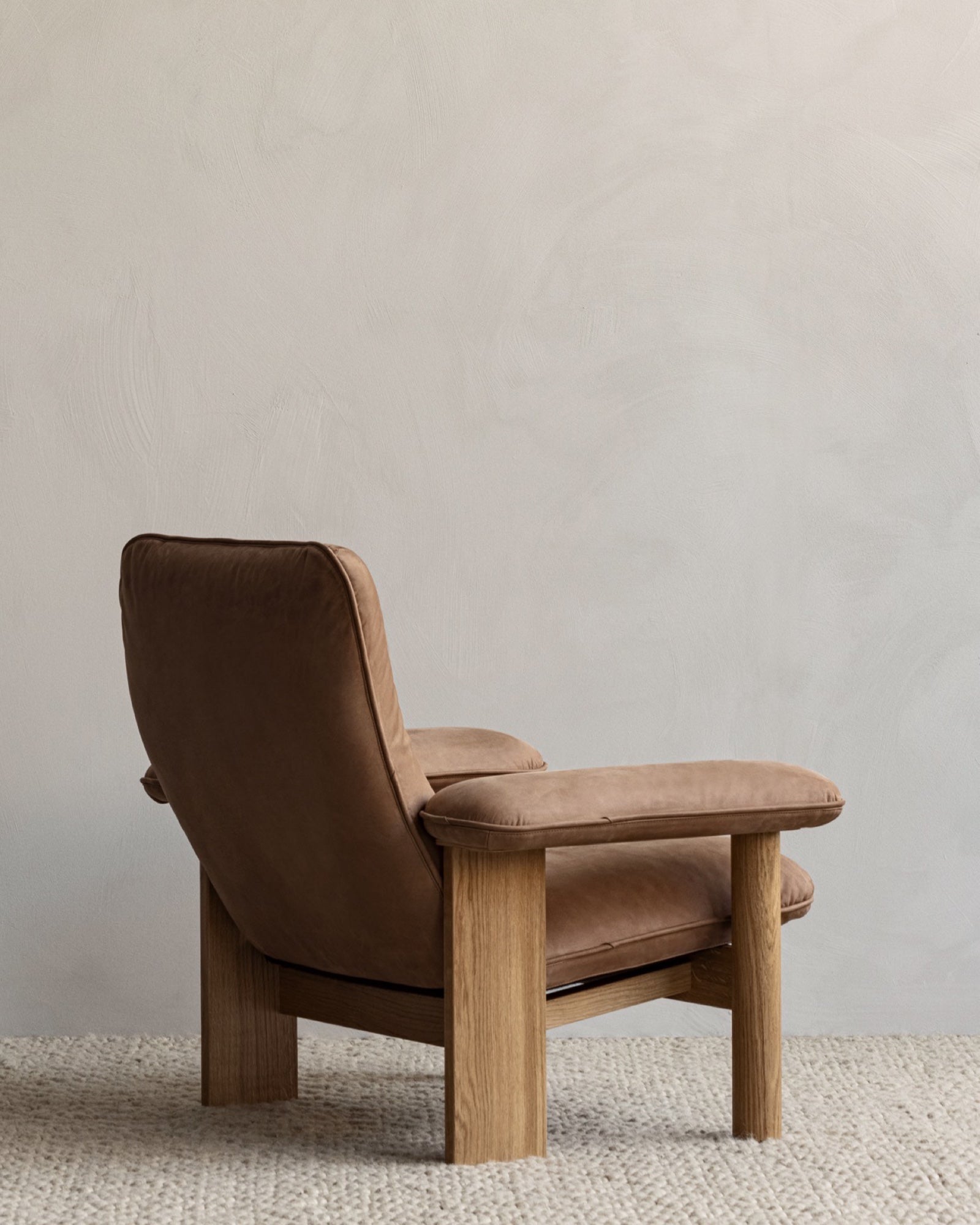 Audo Copenhagen Brasilia Lounge Chair - Leather