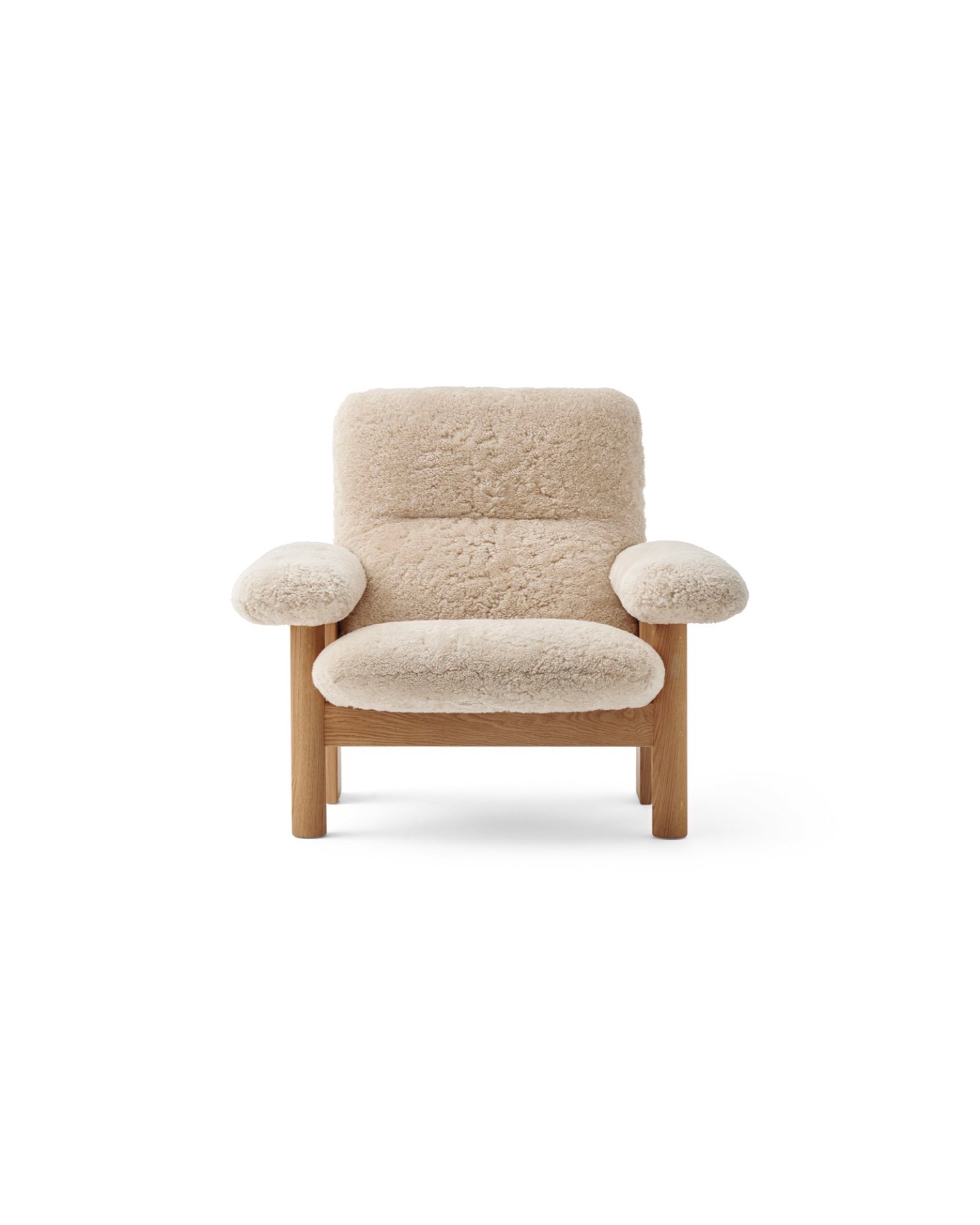 Audo Copenhagen Brasilia Lounge Chair - Sheepskin