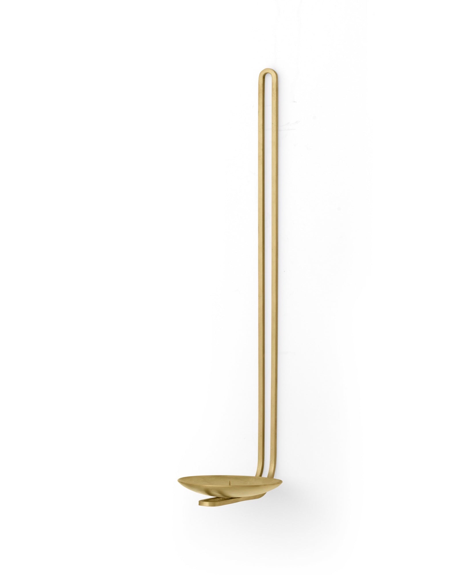 Audo Copenhagen Clip Wall Candleholder 34cm - Brass