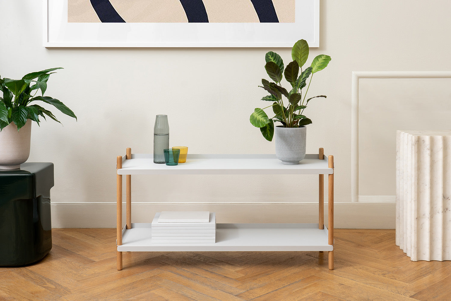 NINE Bolt Shelving Unit 1000 - 2 shelves