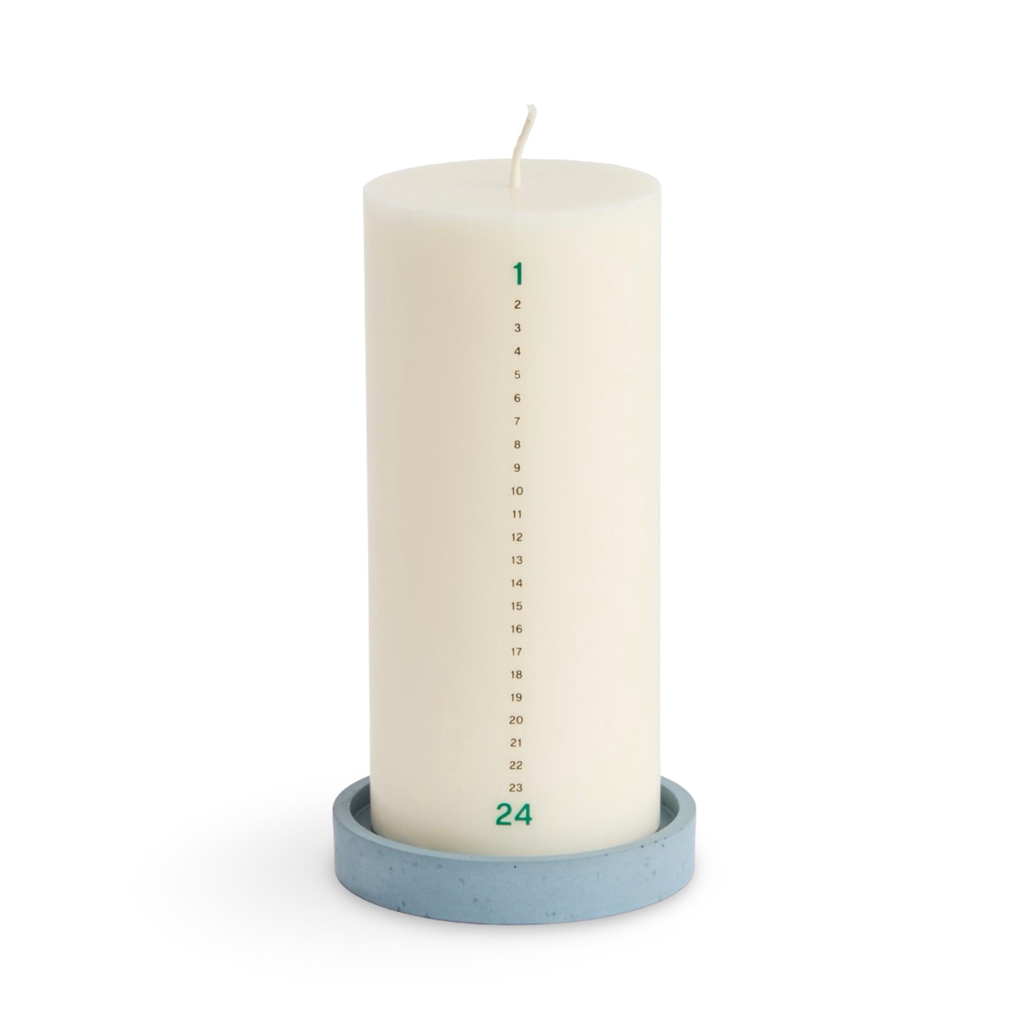 HAY Calendar Christmas Candle & Holder - Delicate