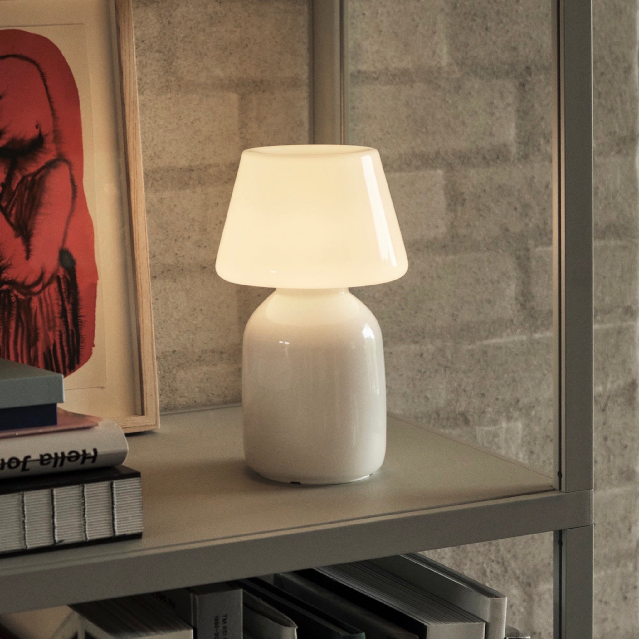 HAY Apollo Glass Portable Lamp
