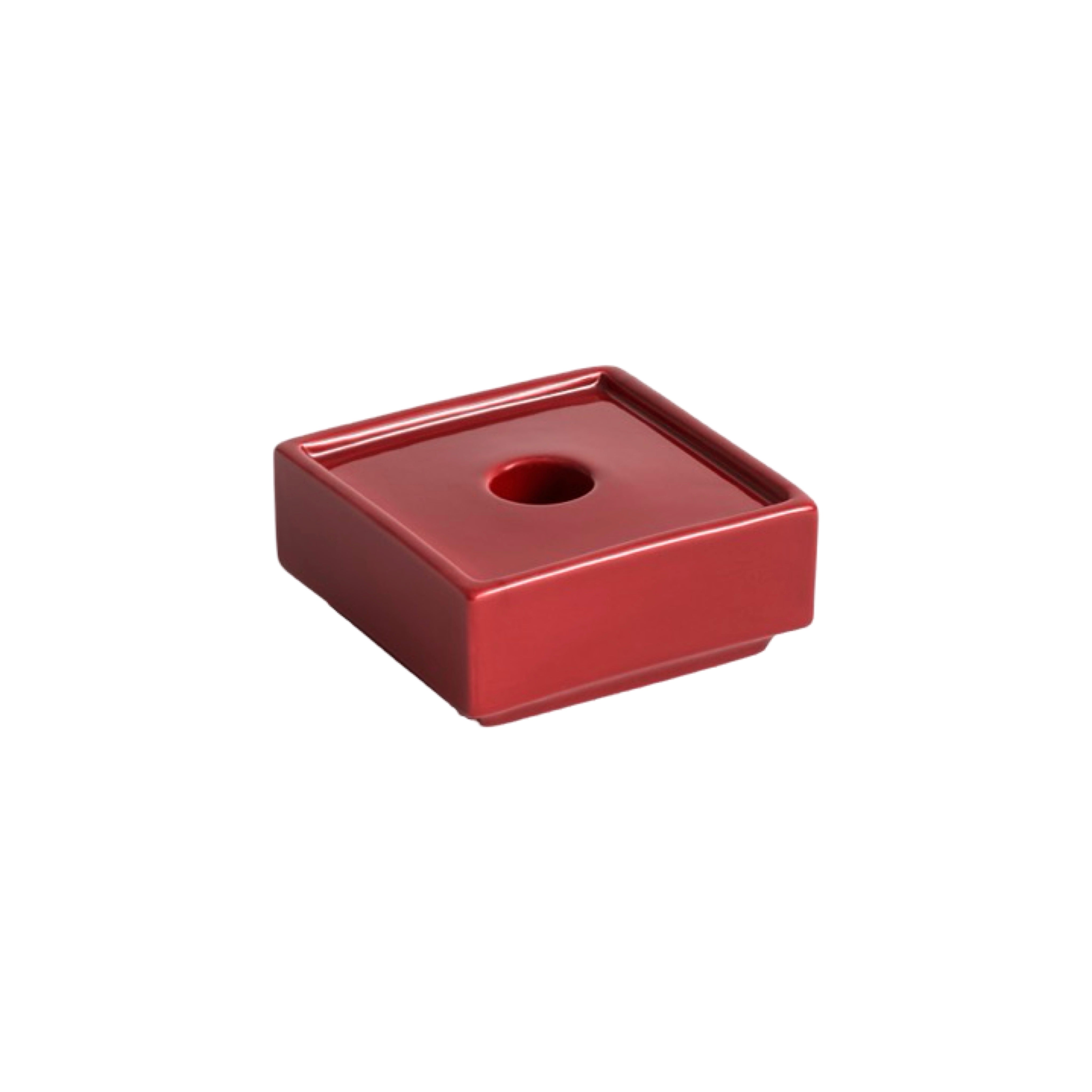 HAY Mattone Candle Holder Small - Red
