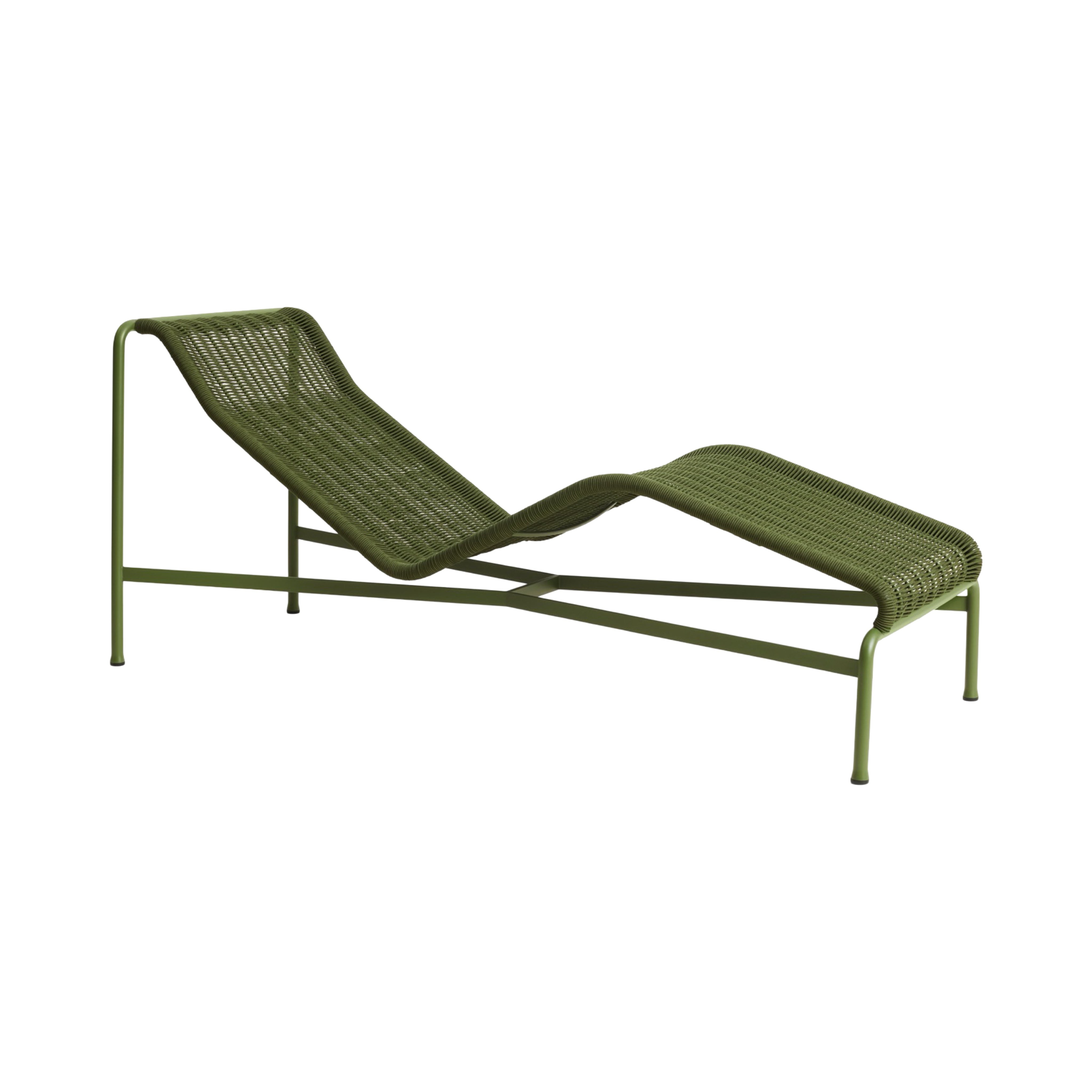 HAY Palissade Cord Chaise Longue / Sun Lounger