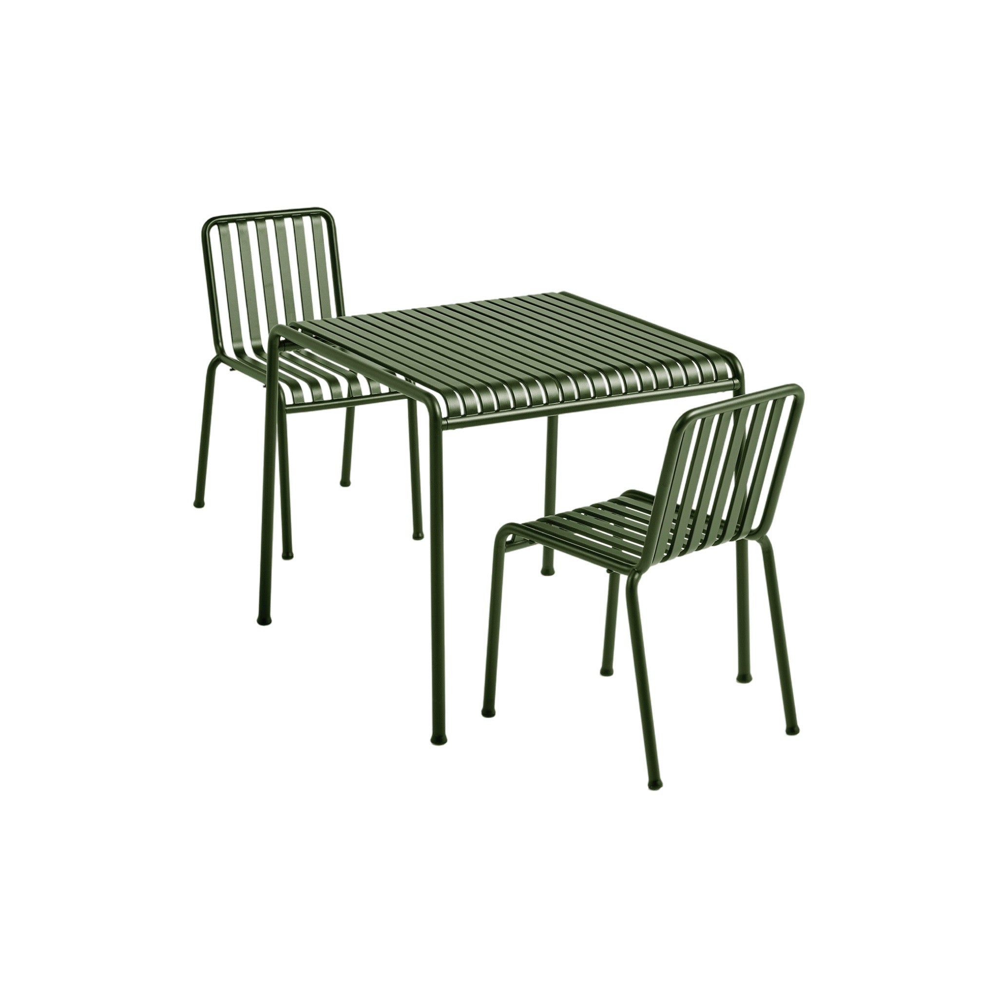 HAY Palissade Table and 2 Chair Set