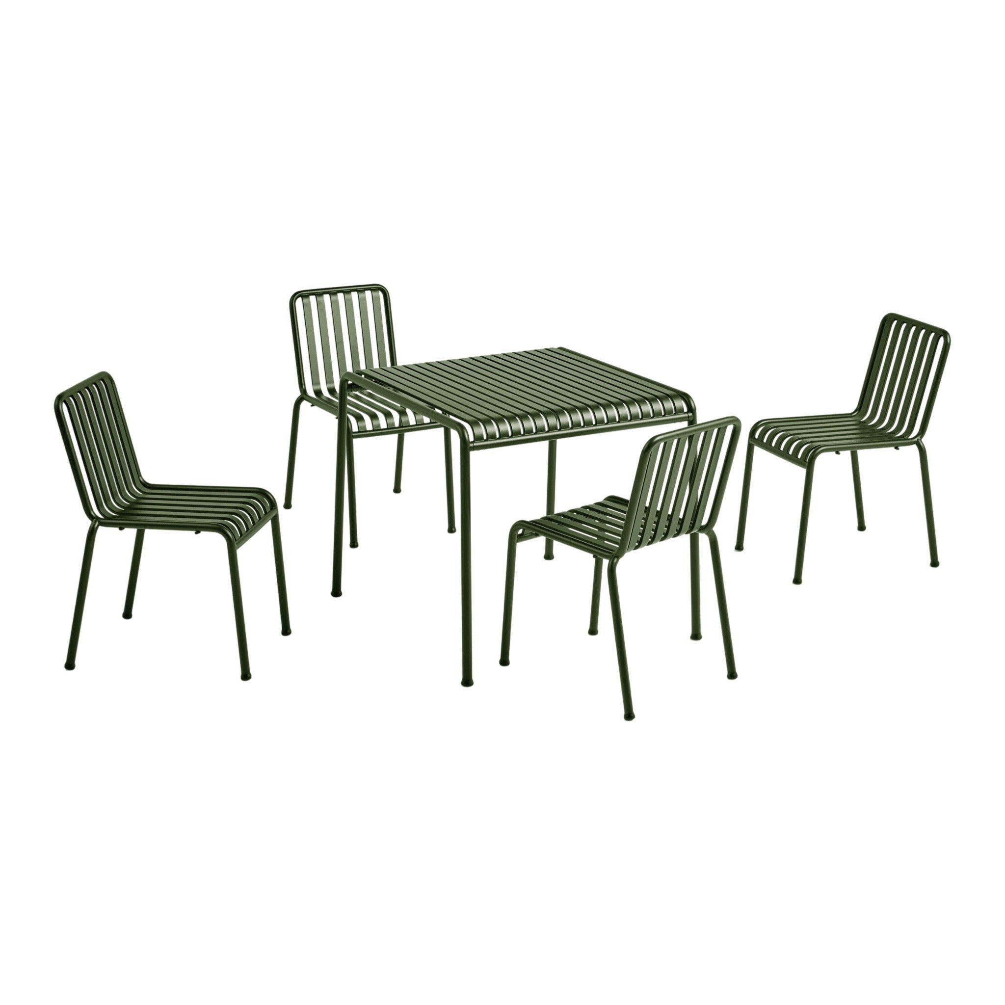 HAY Palissade Table and 4 Chair Set