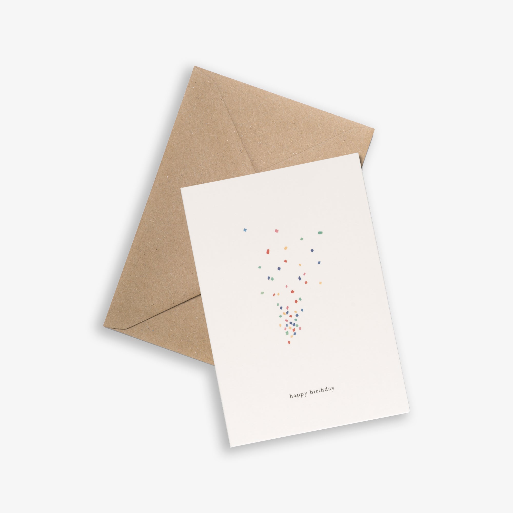 Kartotek Greeting Card - Confetti (Happy Birthday)