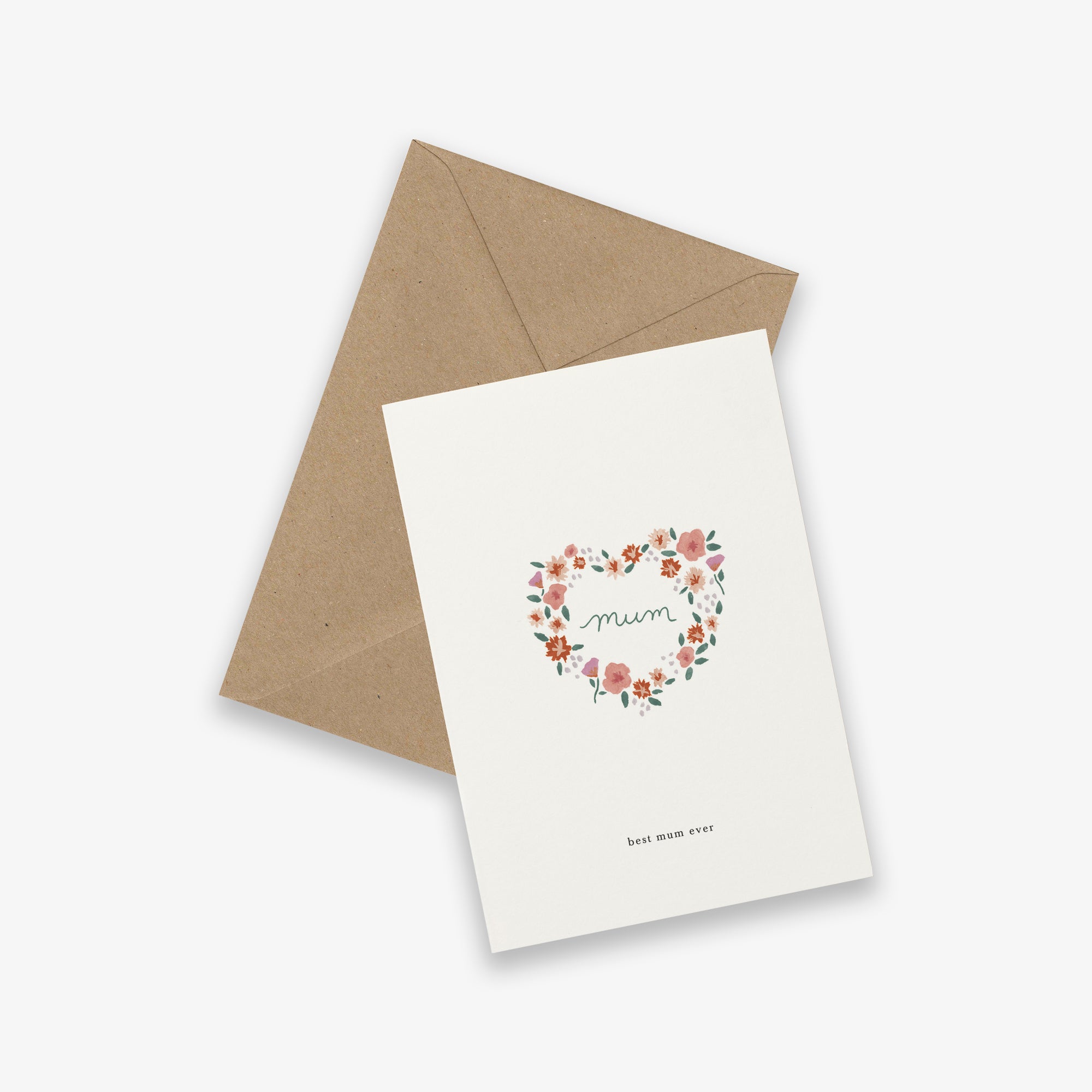 Kartotek Greeting Card - Best Mum (Best Mum Ever)