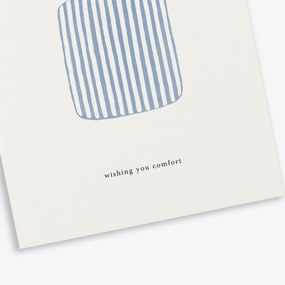 Kartotek Greeting Card - Duvet (Wishing You Comfort)
