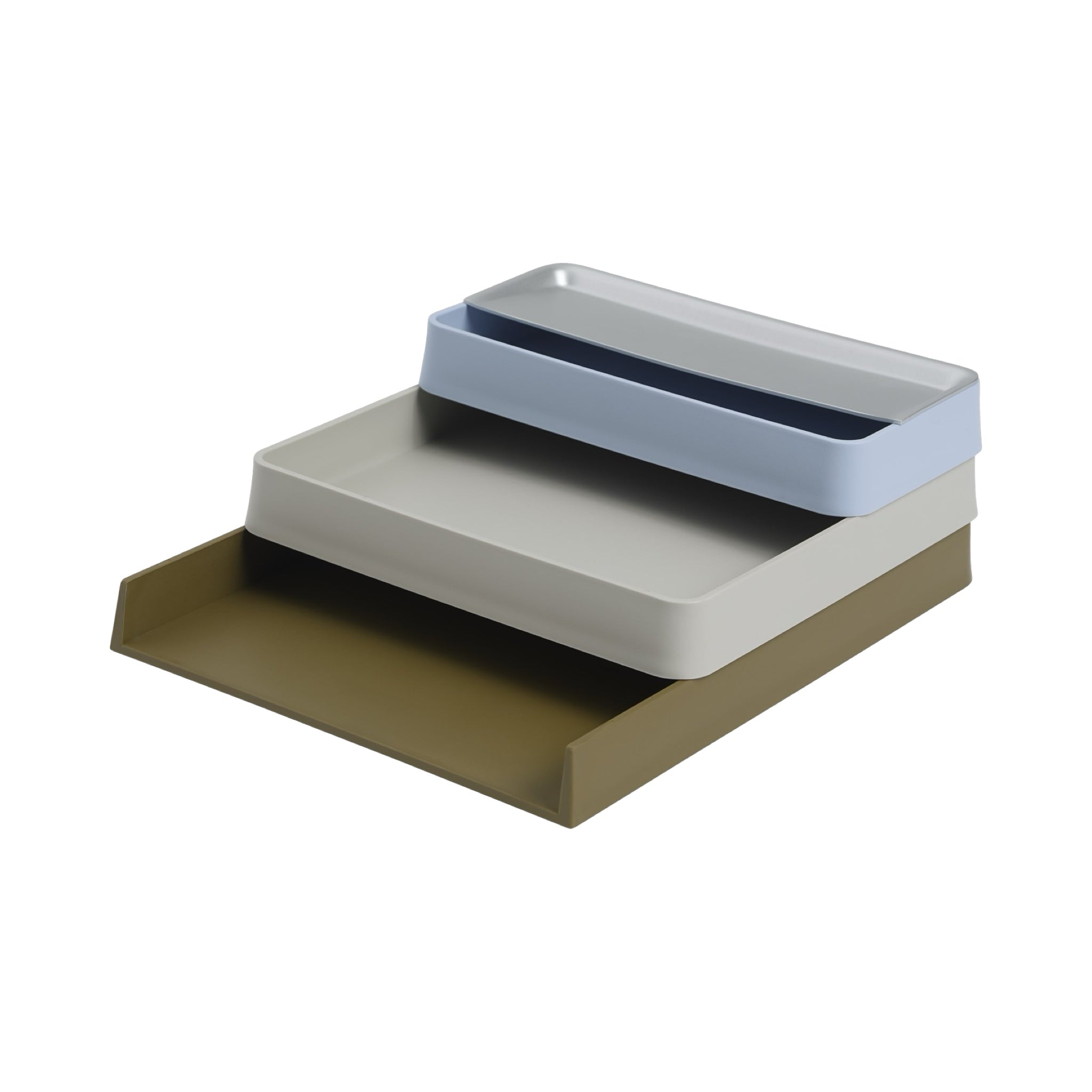 Muuto Arrange Desktop Tray 32x25cm - Brown Green