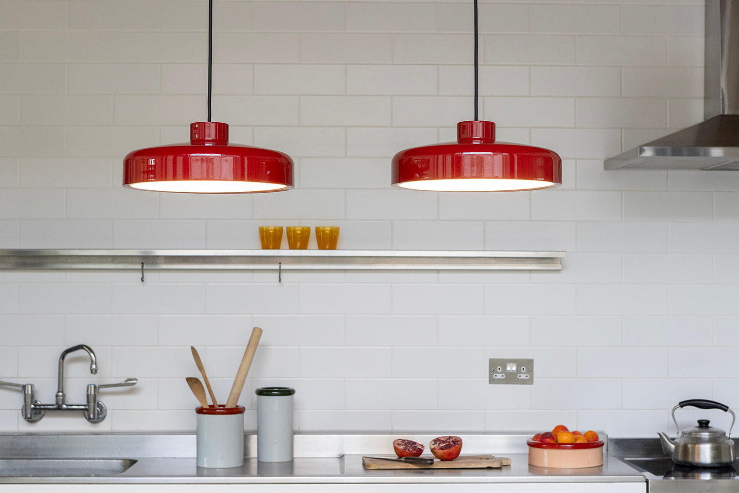 NINE Lacquer Pendant - Medium