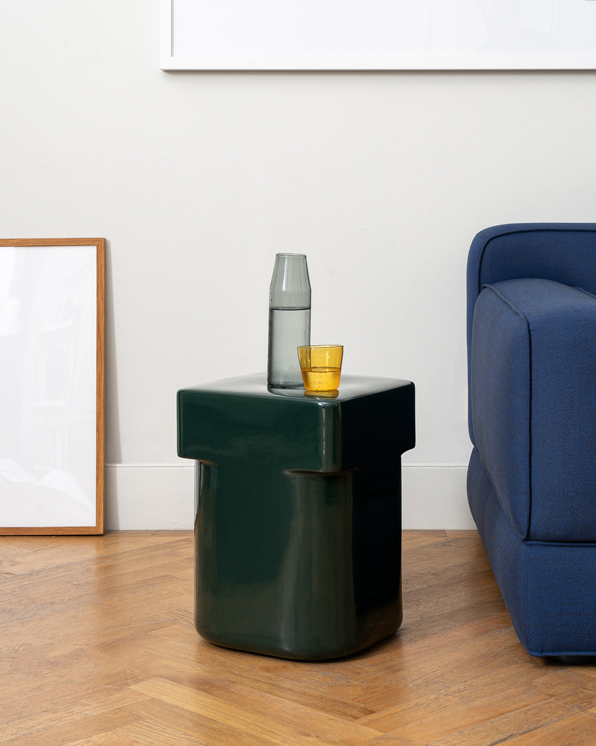 NINE Landmark Side Table - Red