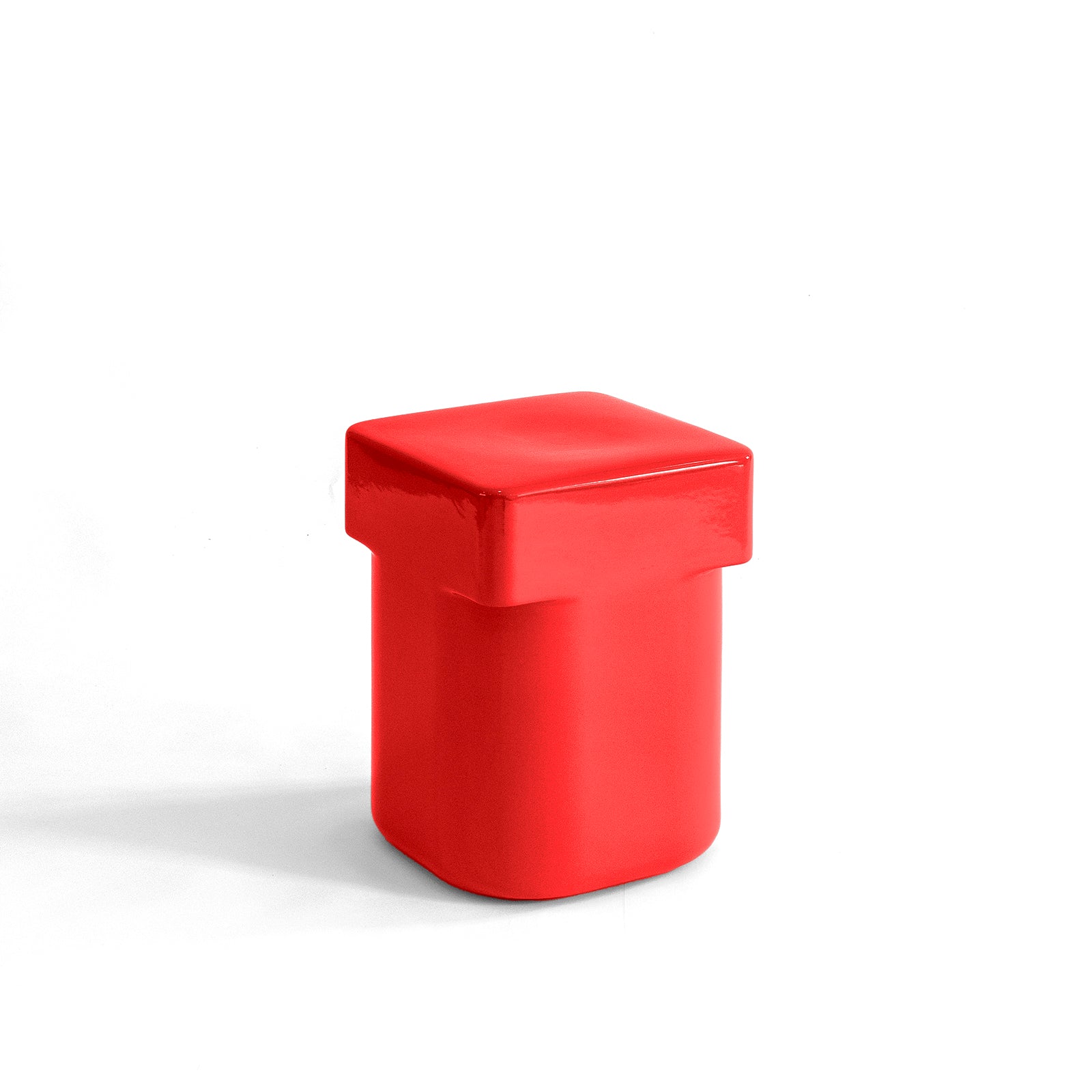 NINE Landmark Side Table - Red