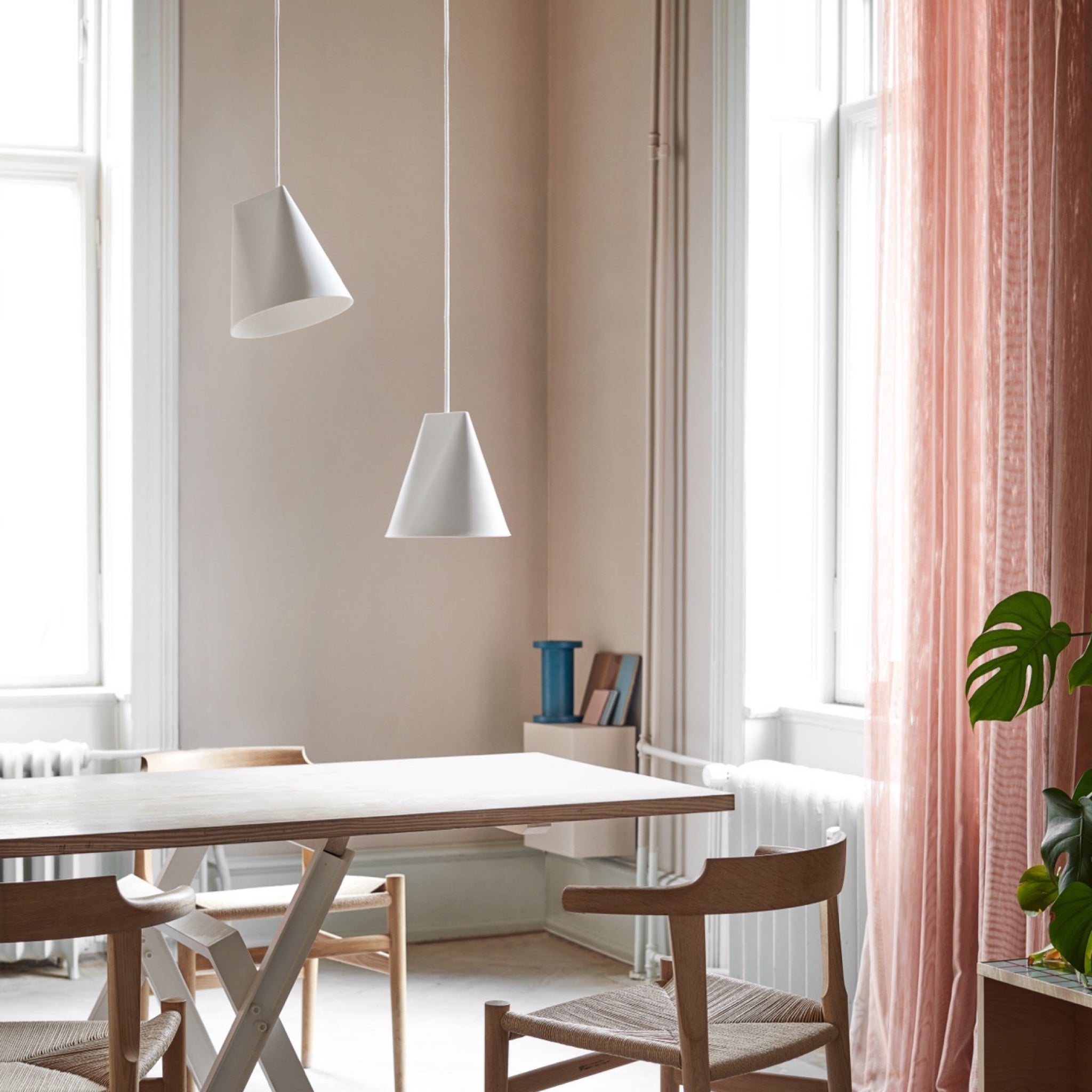 Moebe Ceramic Pendant - Wide