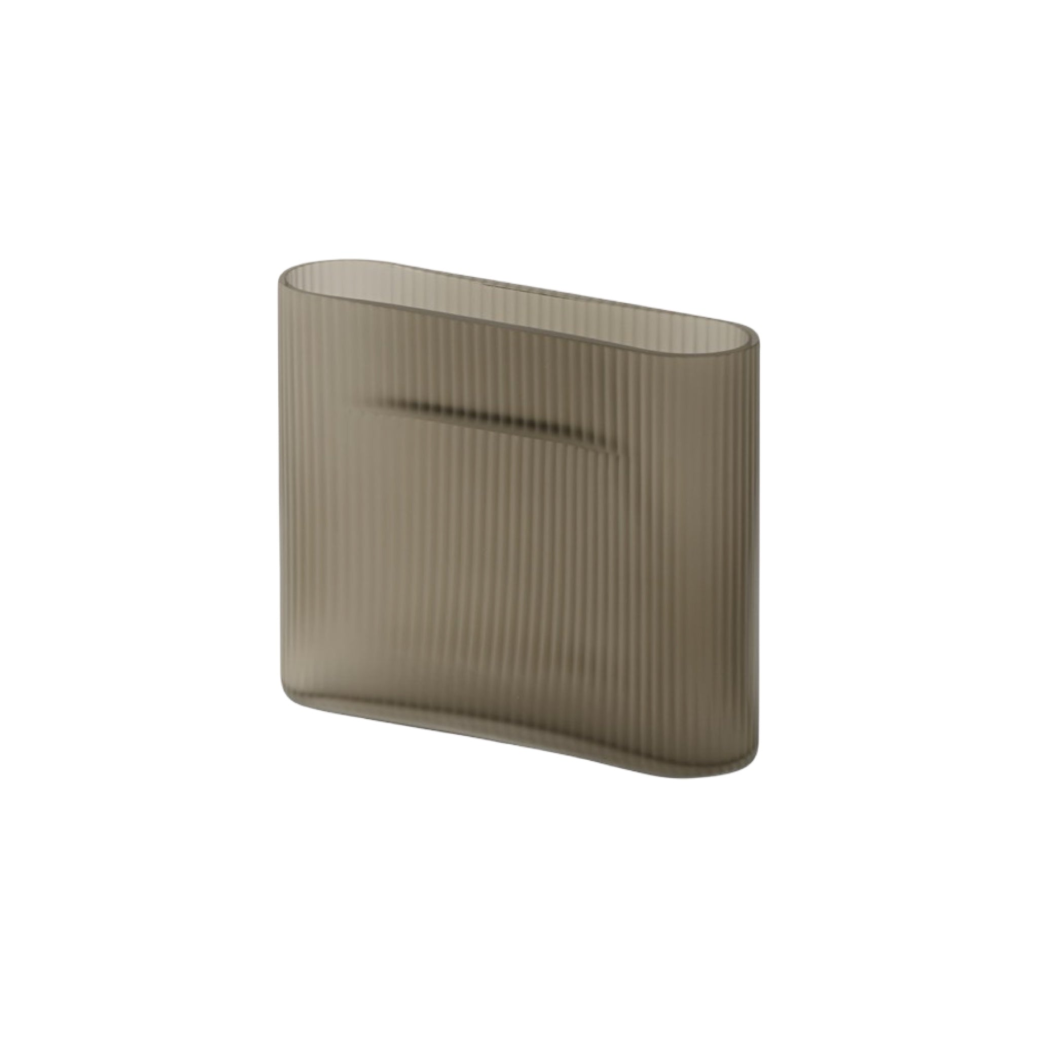 Muuto Ridge Vase Frosted Glass - H16.5cm