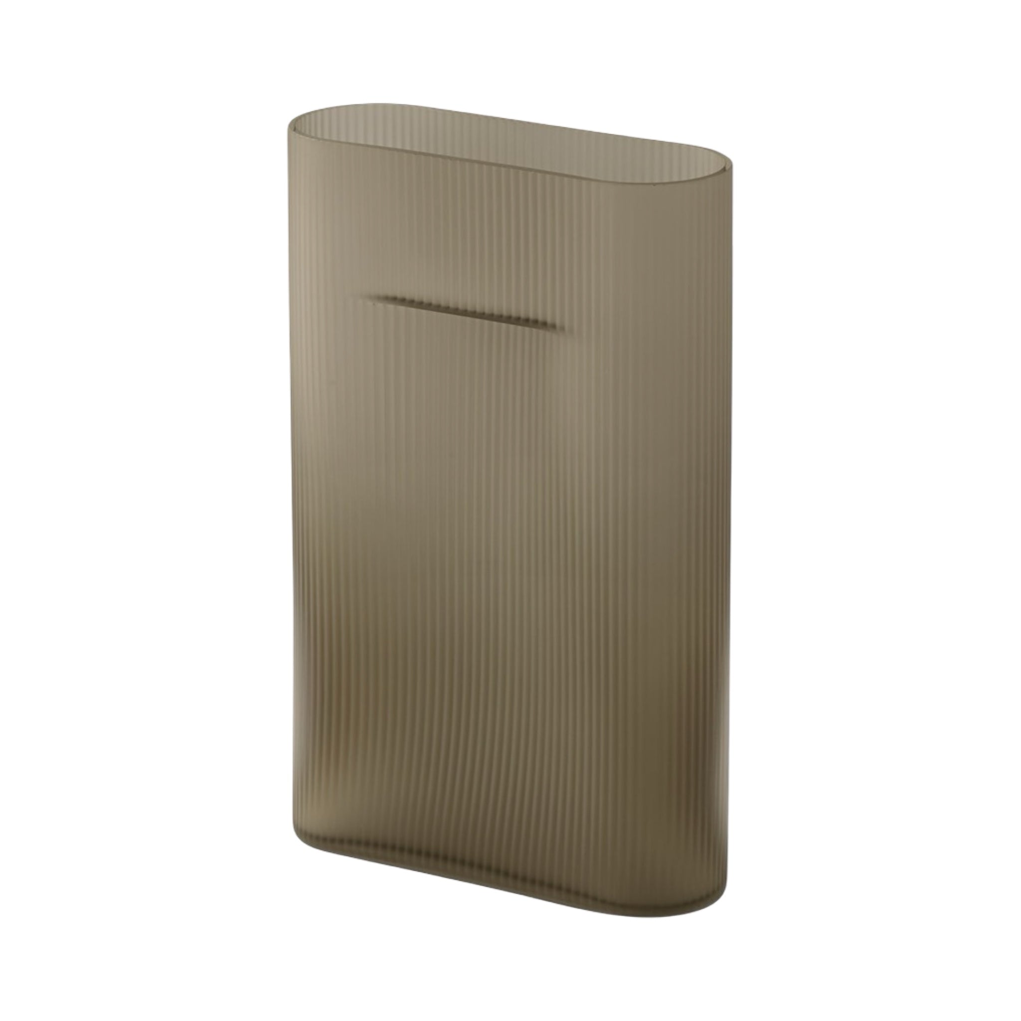 Muuto Ridge Vase Frosted Glass - H35cm