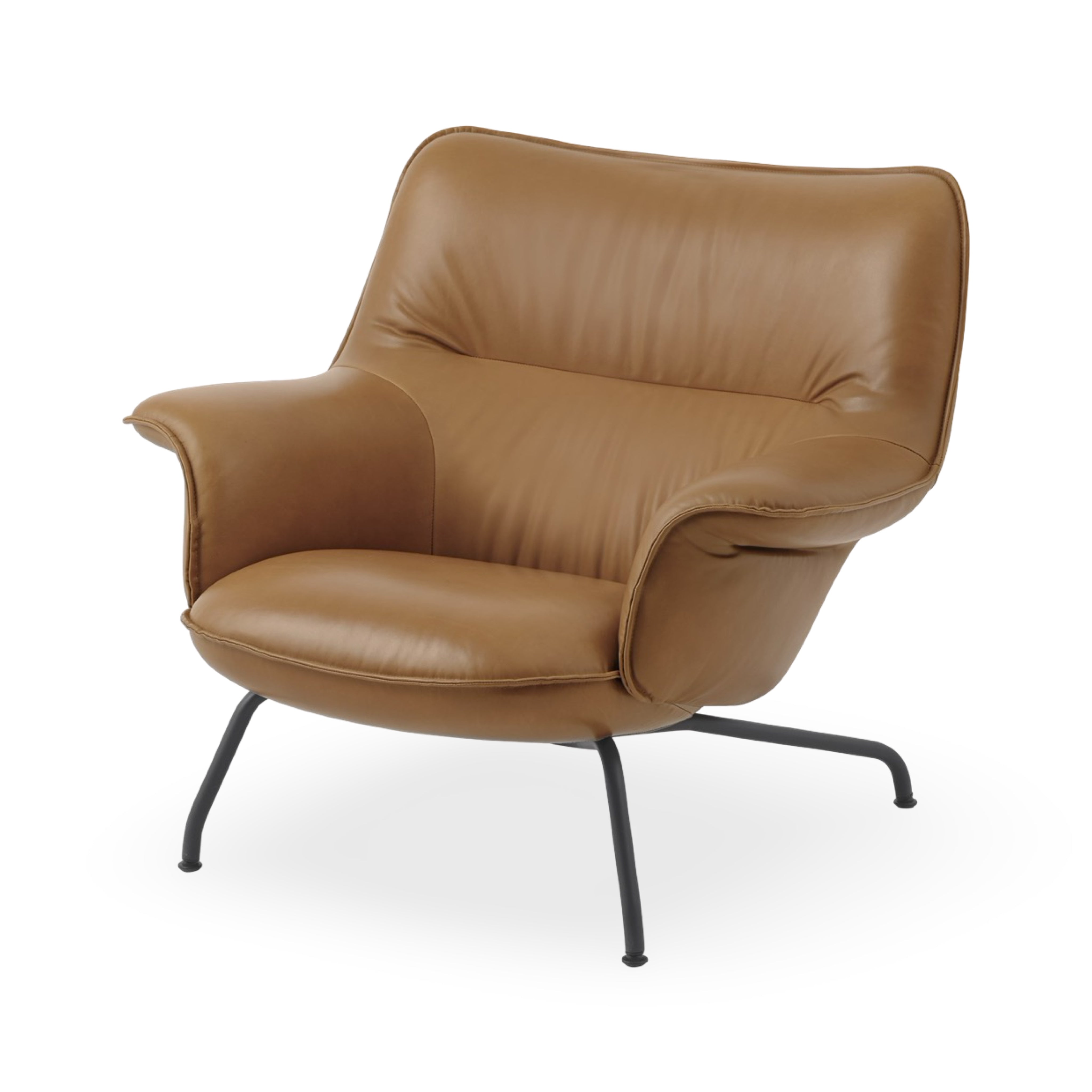 Muuto Doze Lounge Chair Low Back - Tube Base