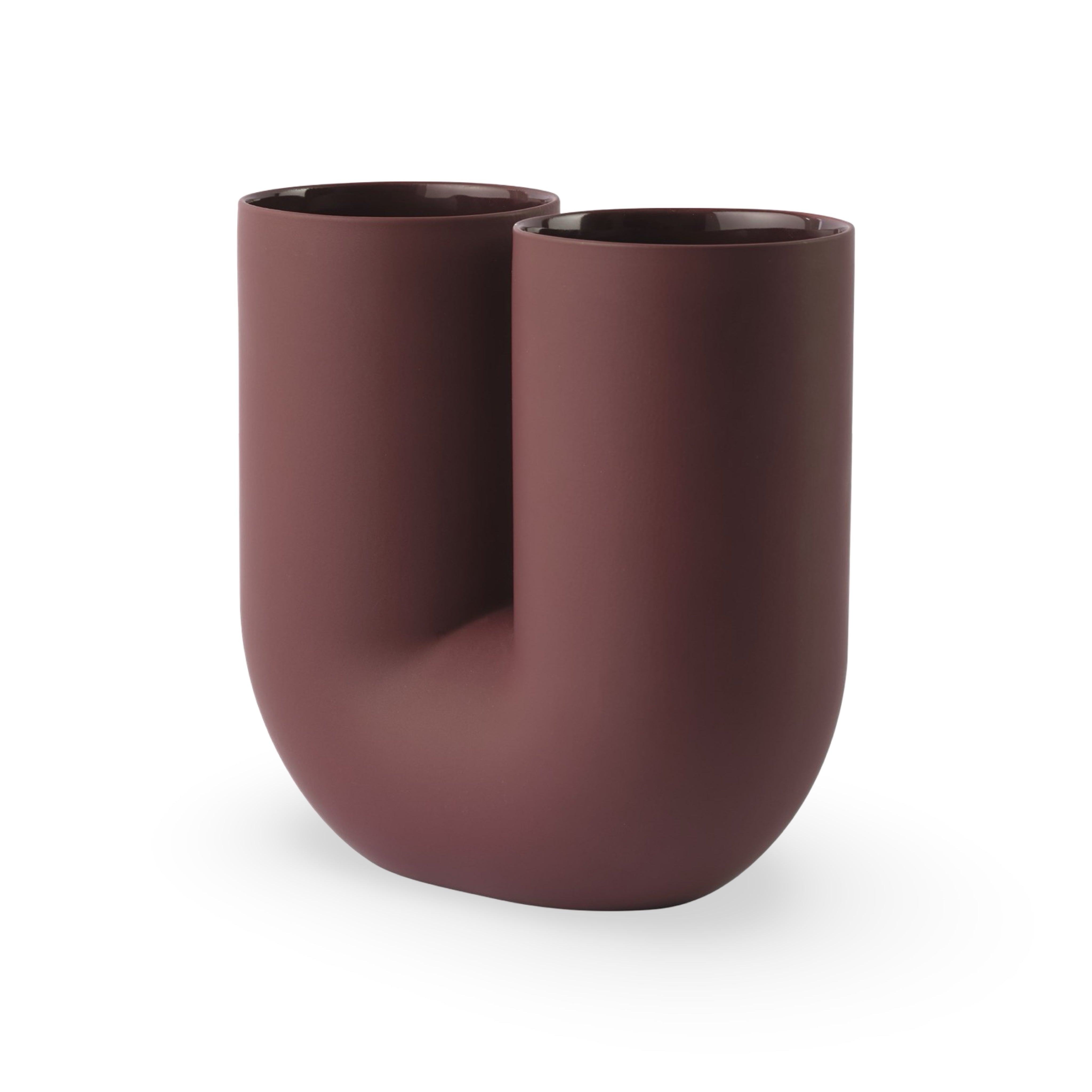 Muuto Kink Vase - Deep Red