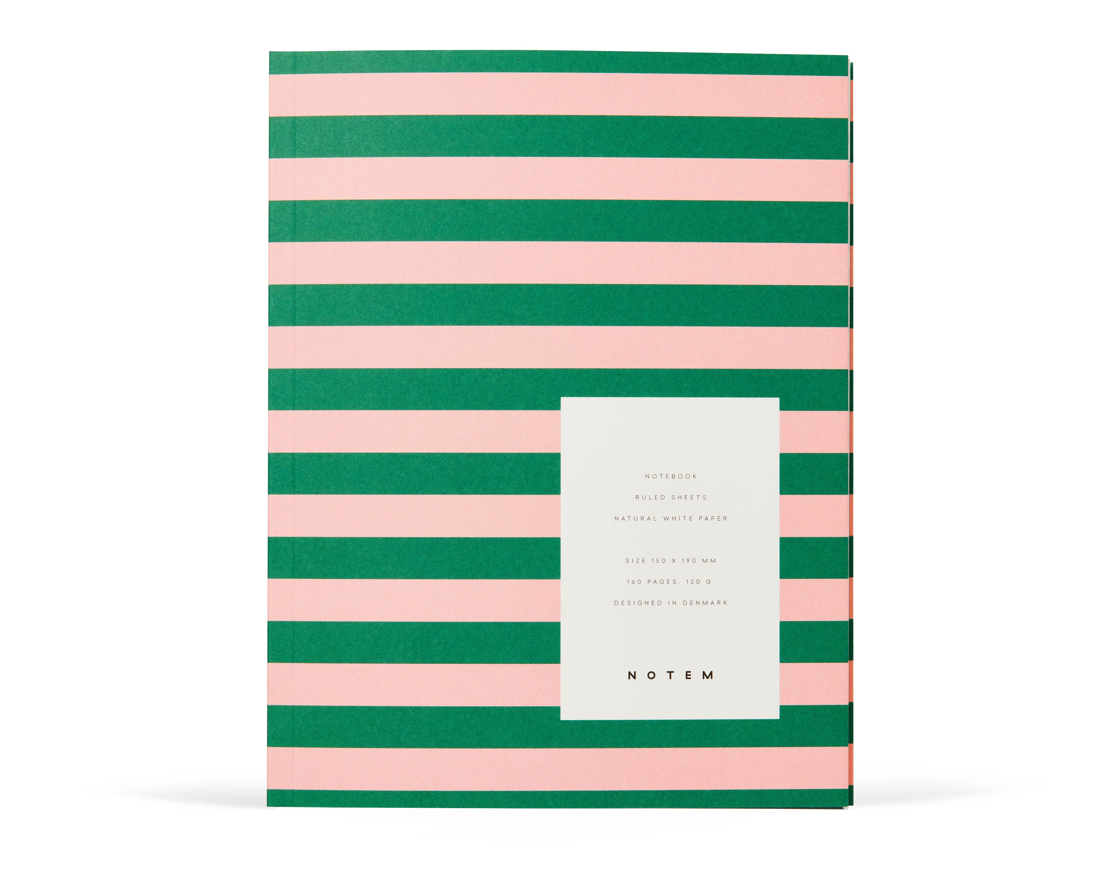 Notem UMA Flat Lay Notebook - Medium - Green & Rose