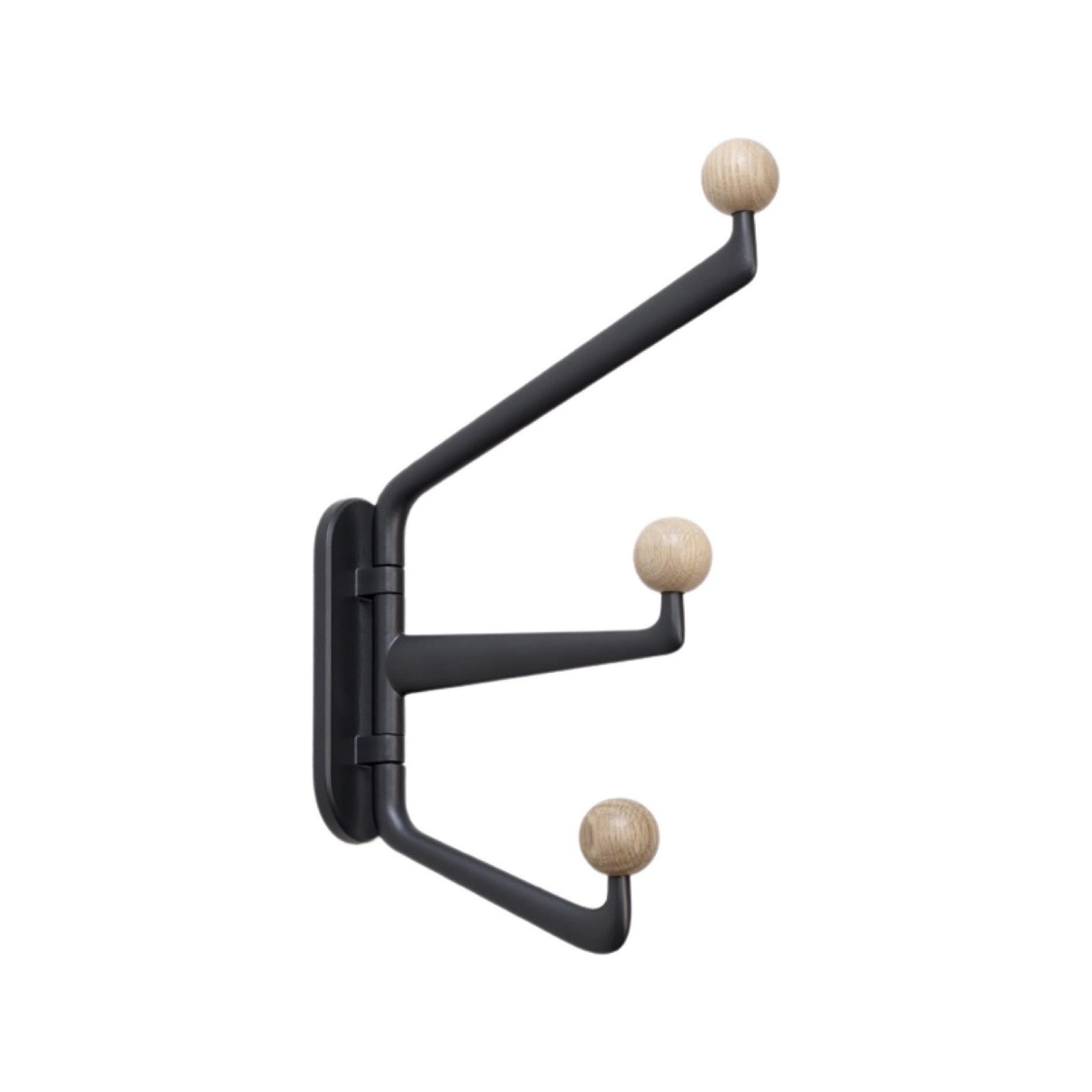 Black sale wall hooks