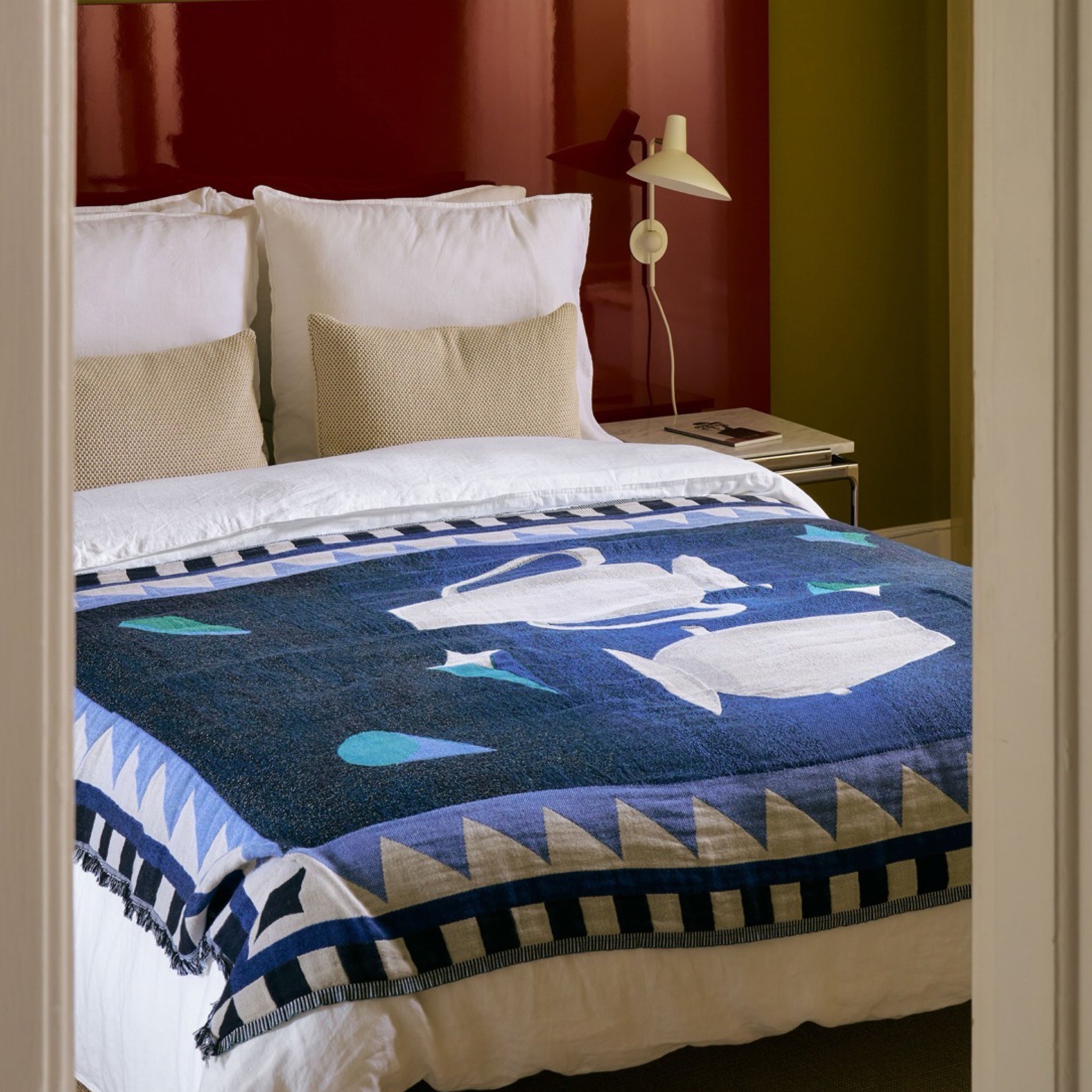 &Tradition Momento Throw - Midnight Blue (JH46)