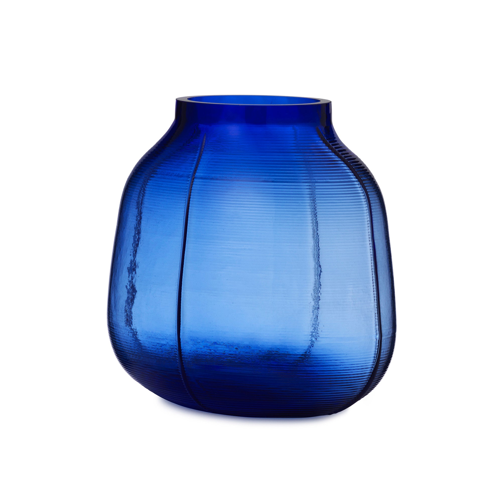 Normann Copenhagen Step Vase H23 cm - Blue