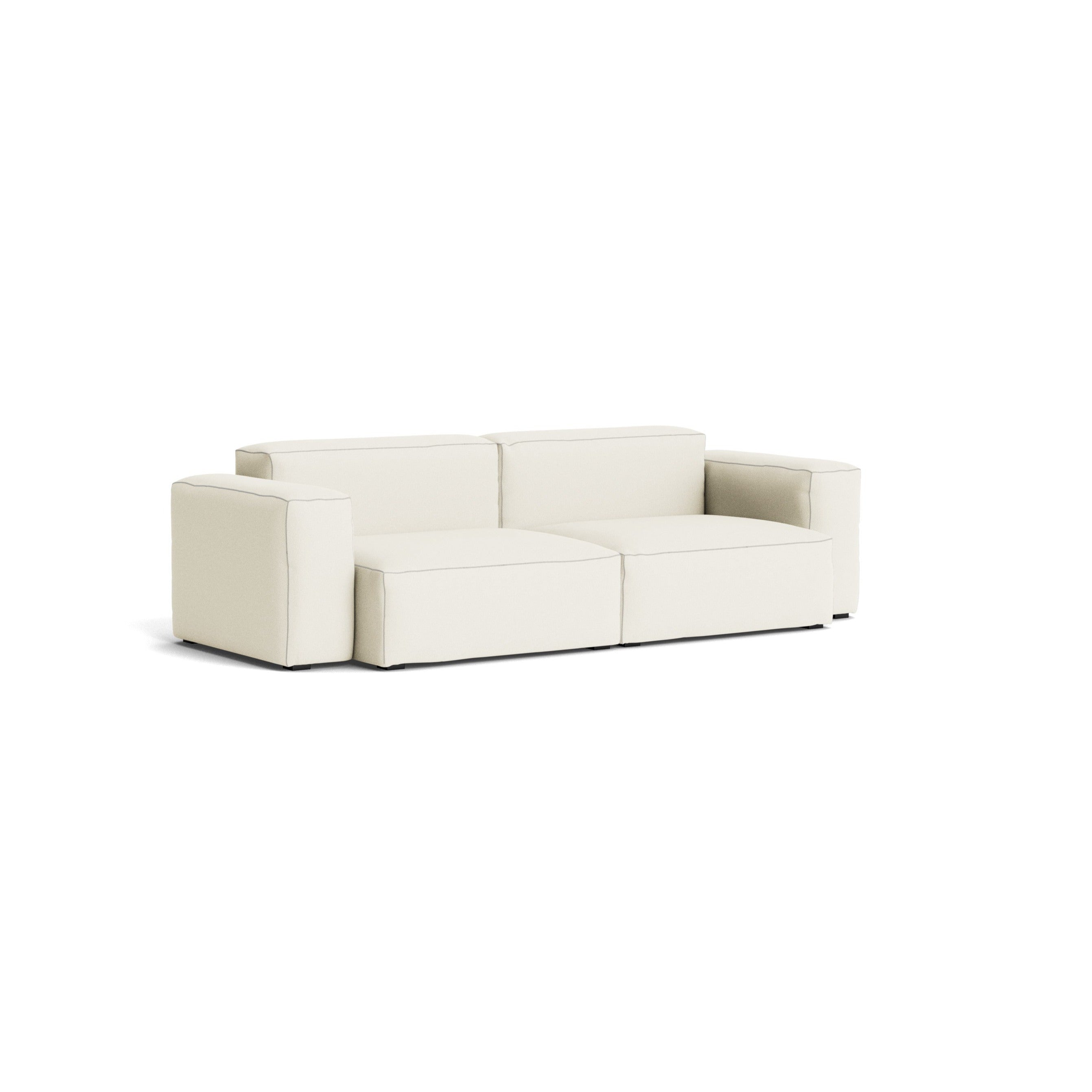 HAY Mags Soft Low Armrest Sofa 2 Seater - Combination 1