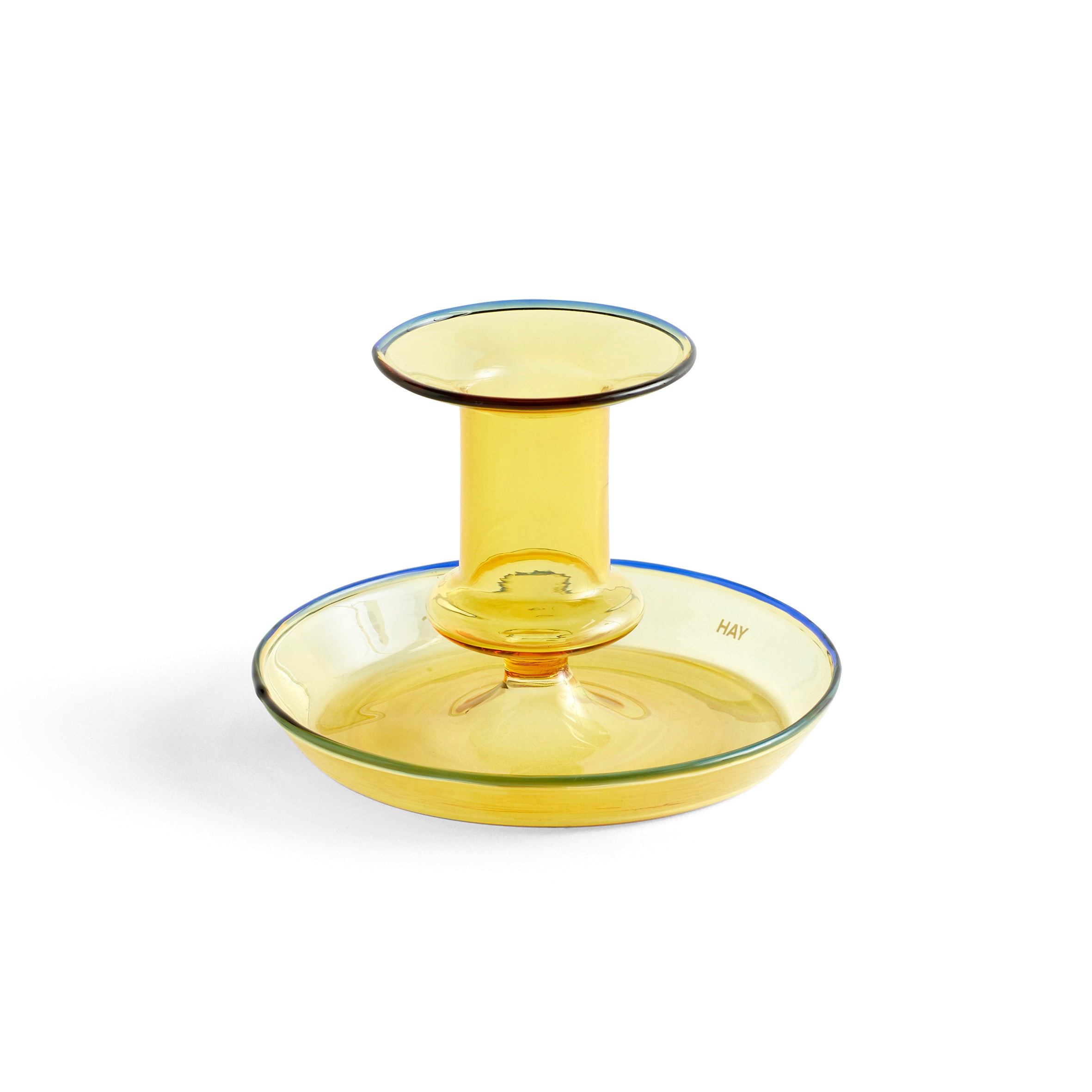 HAY Flare Candle Holder - Yellow