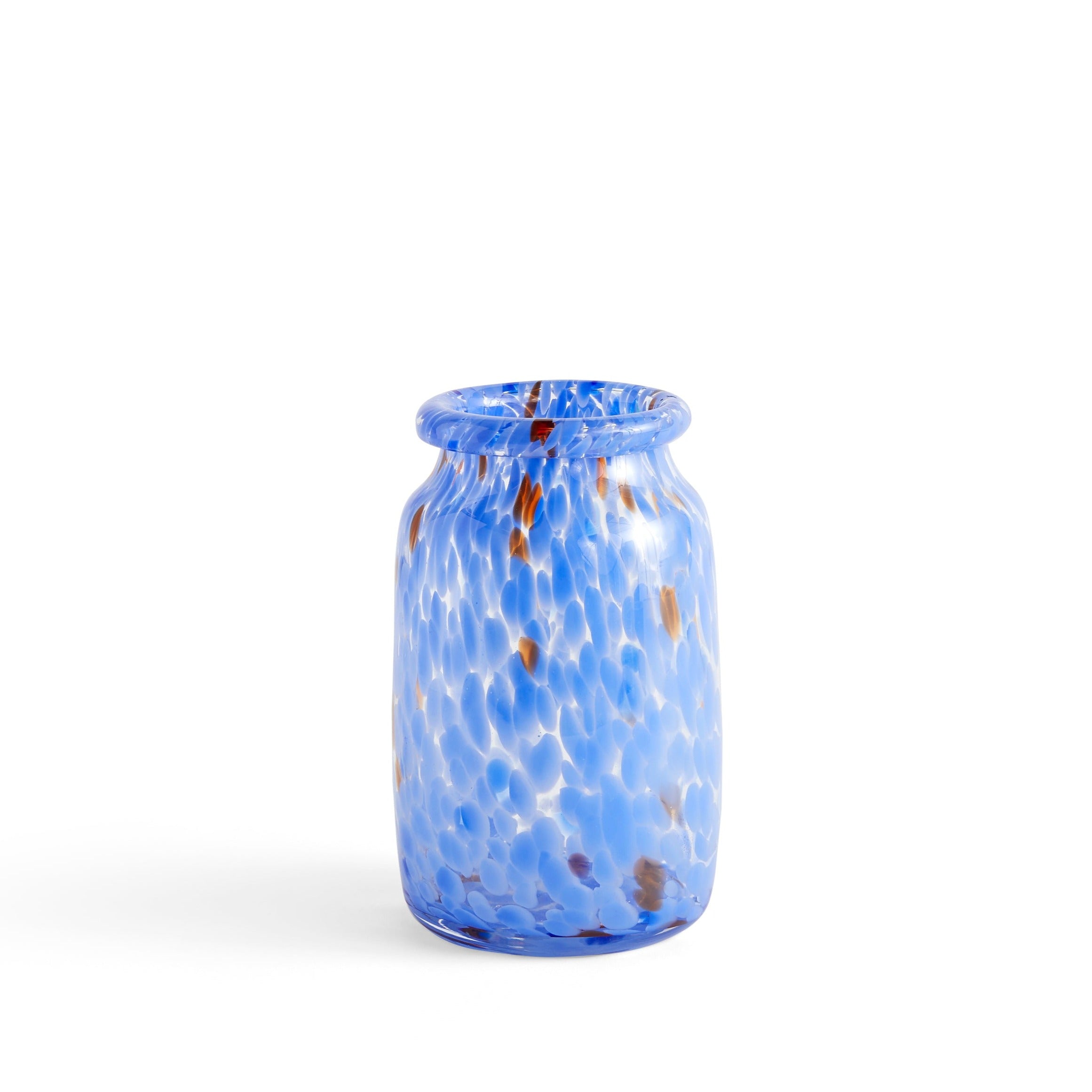 HAY Splash Vase - Roll Neck - Blue