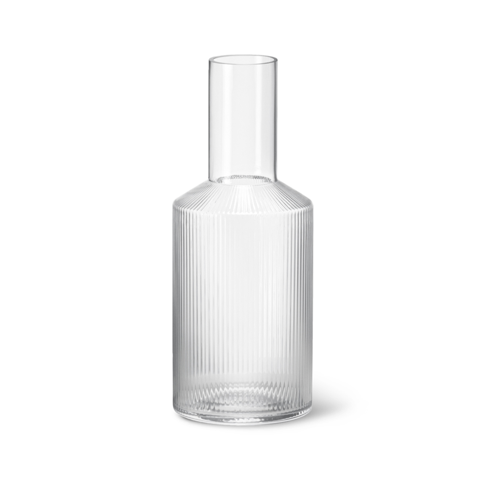 Ferm Living Ripple Carafe - Clear