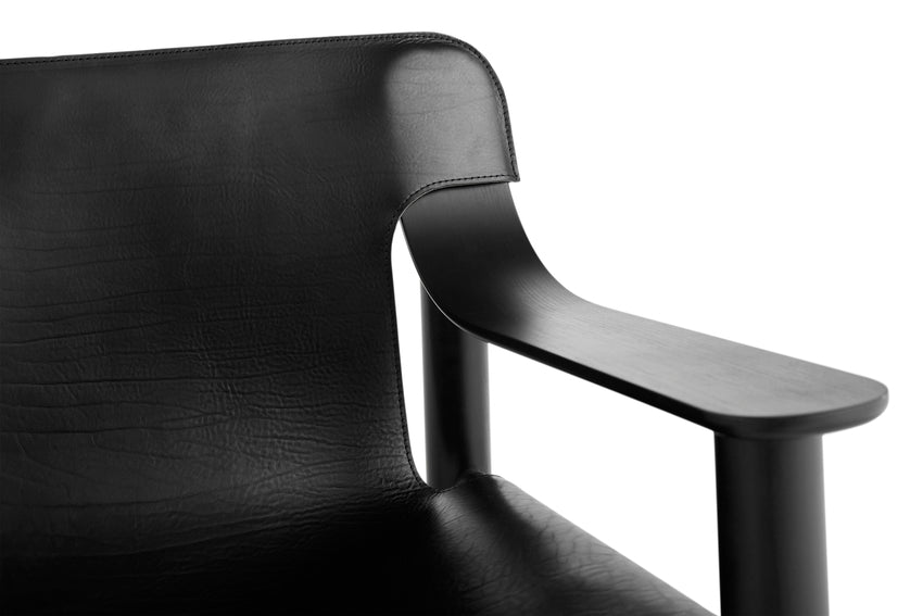HAY Bernard Lounge Chair - Leather