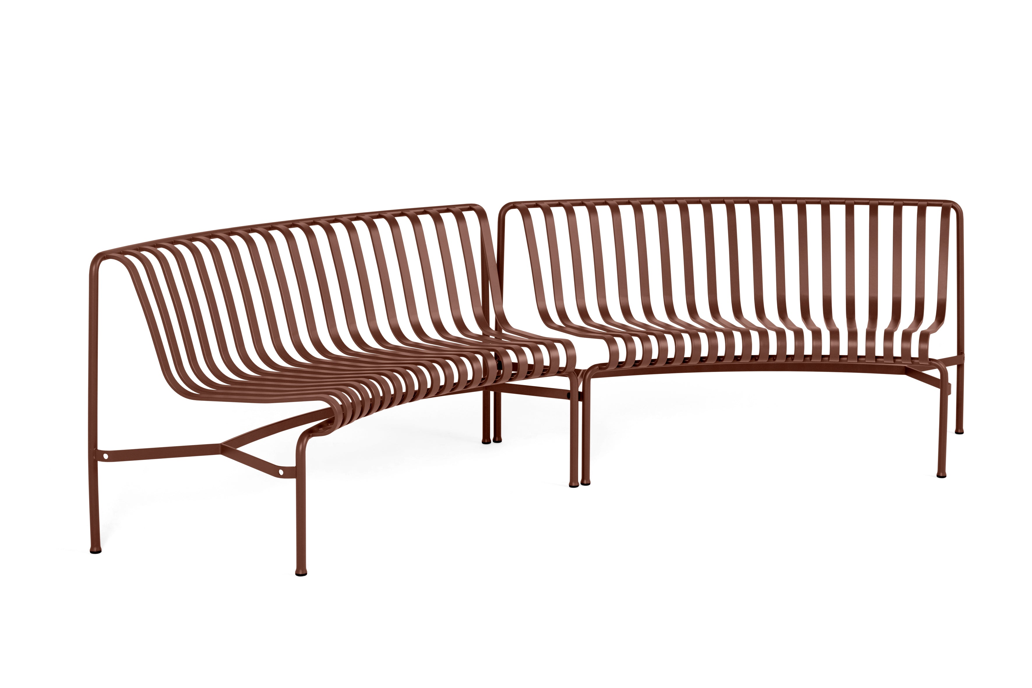 HAY Palissade Outdoor Park Dining Bench (Starter Set of 2)