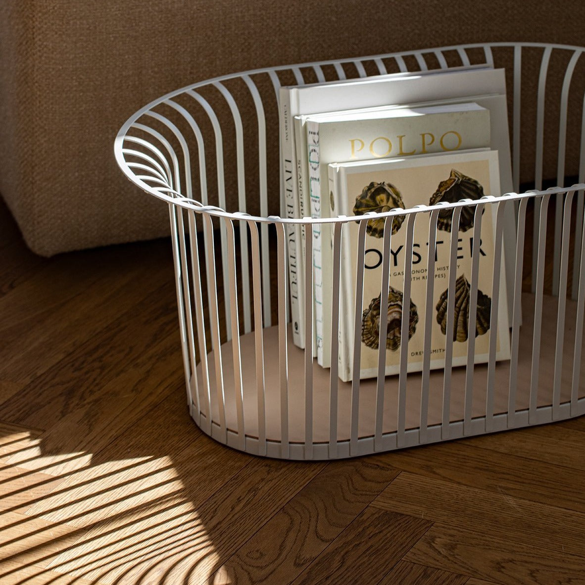 Audo Copenhagen Ribbon Basket - Ivory