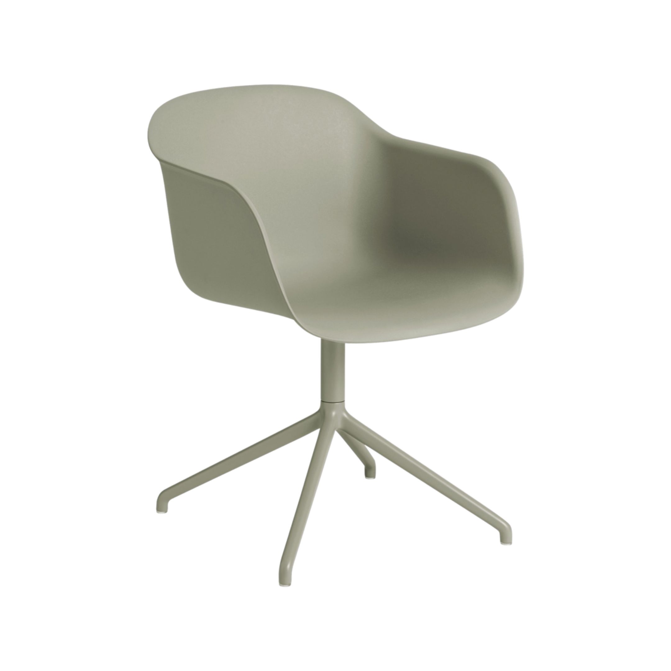 Muuto Fiber Armchair - Swivel Base - Recycled Plastic