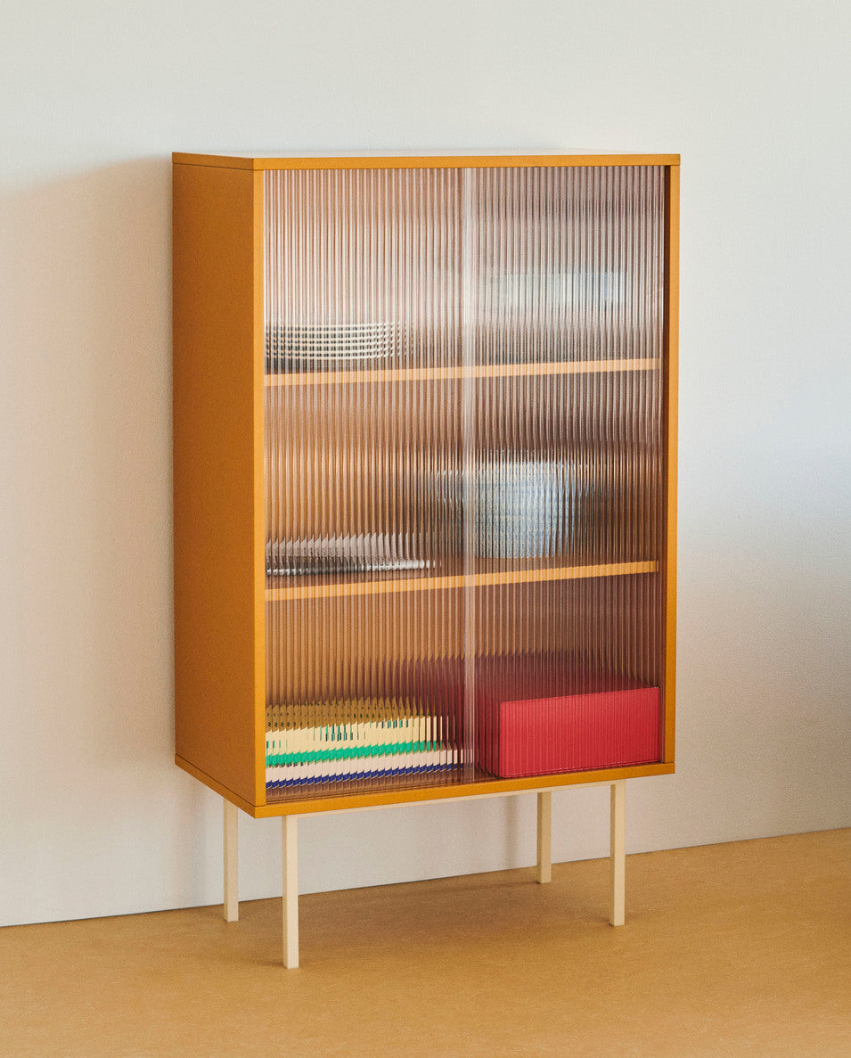 HAY Colour Cabinet Tall - Yellow (Ex-Display)