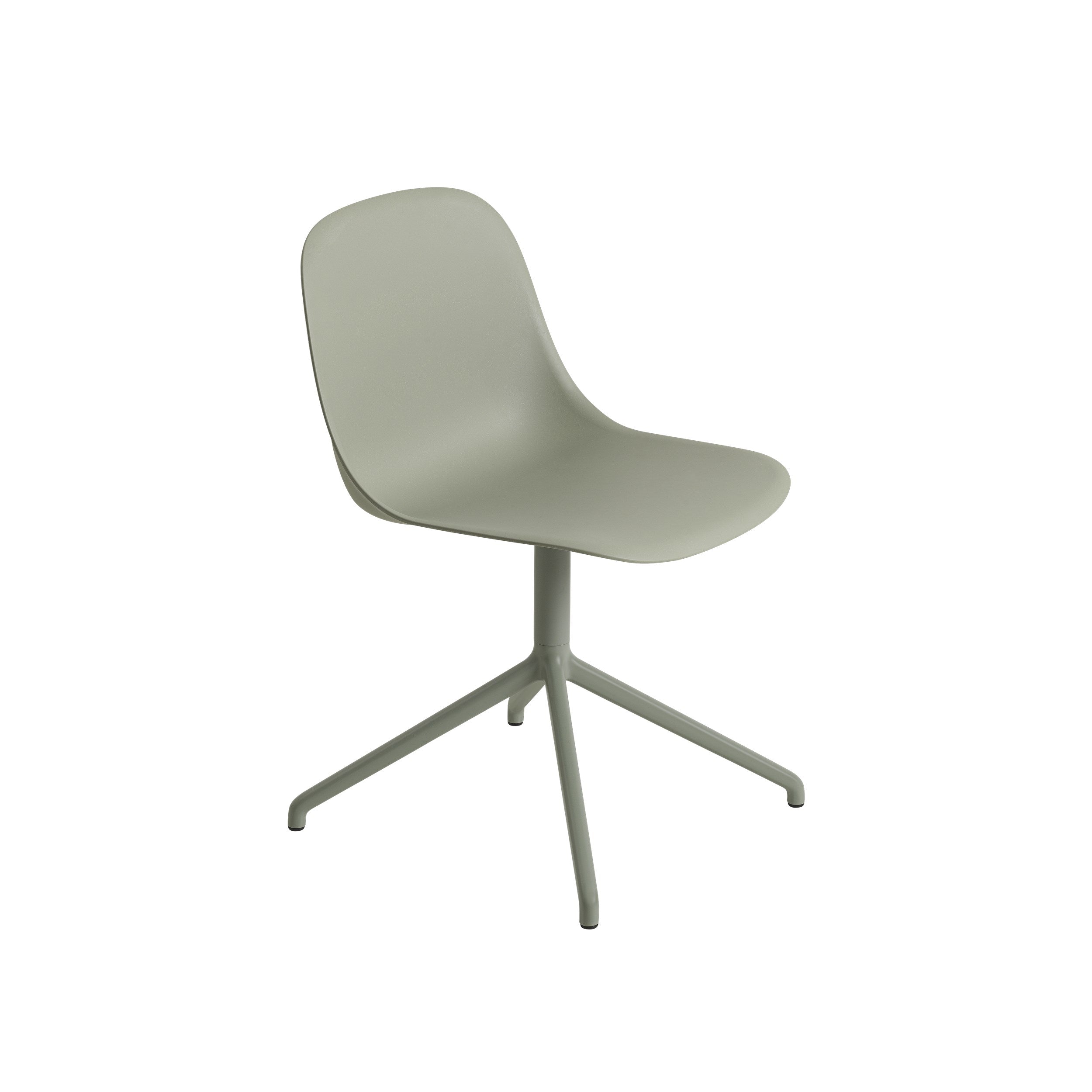 Muuto Fiber Side Chair - Swivel Base - Recycled Plastic