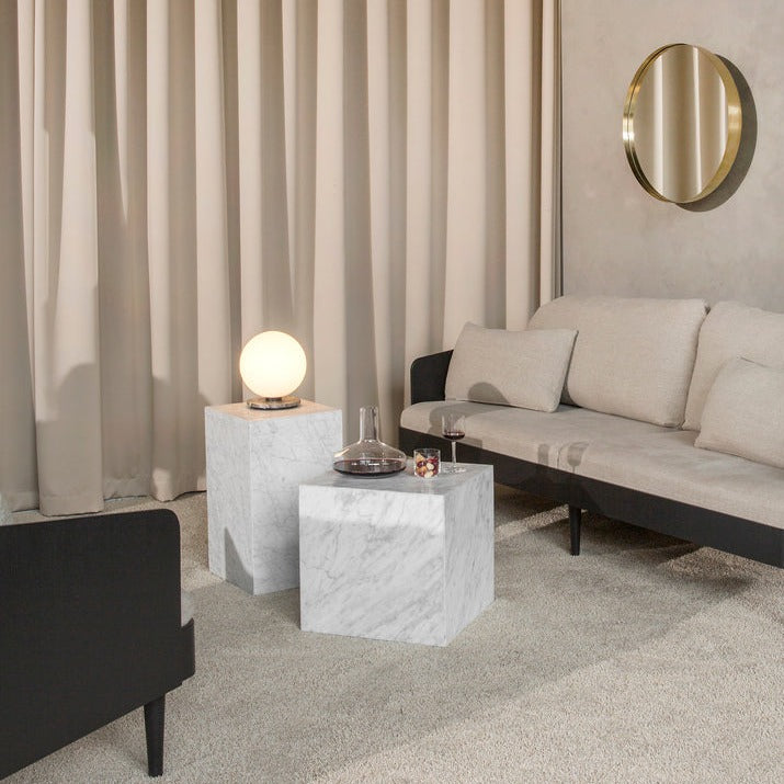 Audo Copenhagen Marble Plinth - Cubic