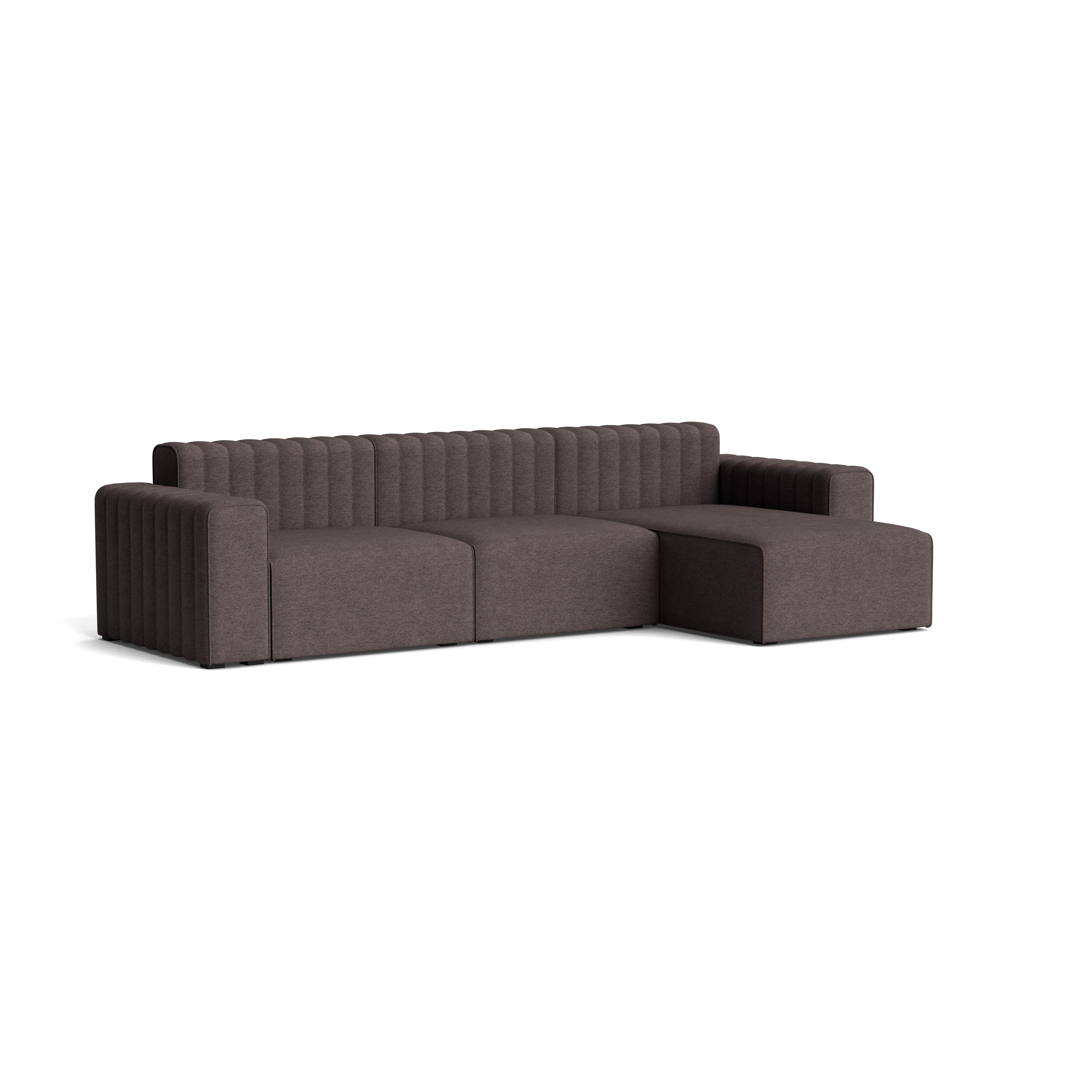 NORR11 RIFF Sofa - 3 Seater w/ Chaise Longue Left