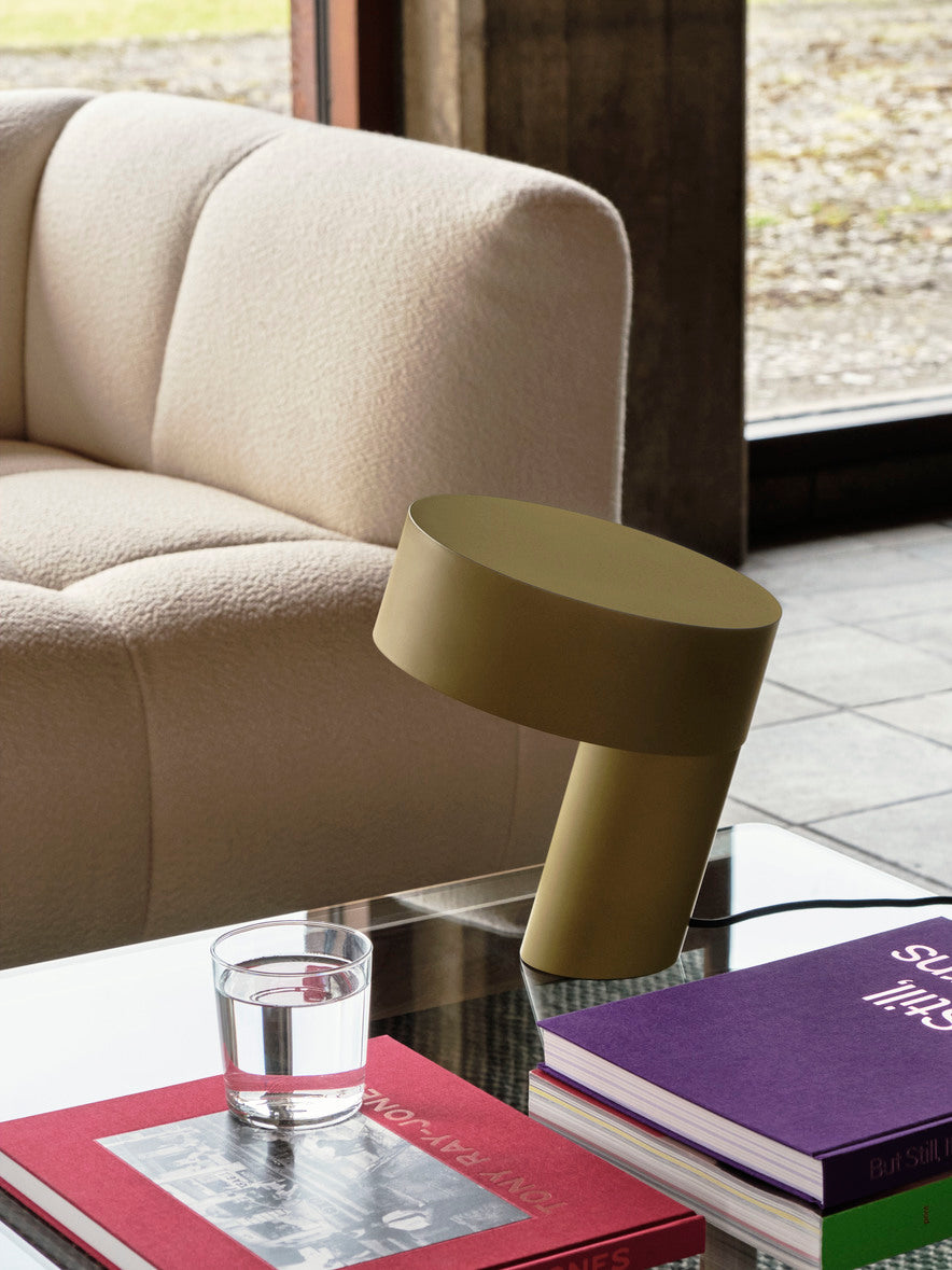 HAY Slant Table Lamp - Olive (Ex-Display)
