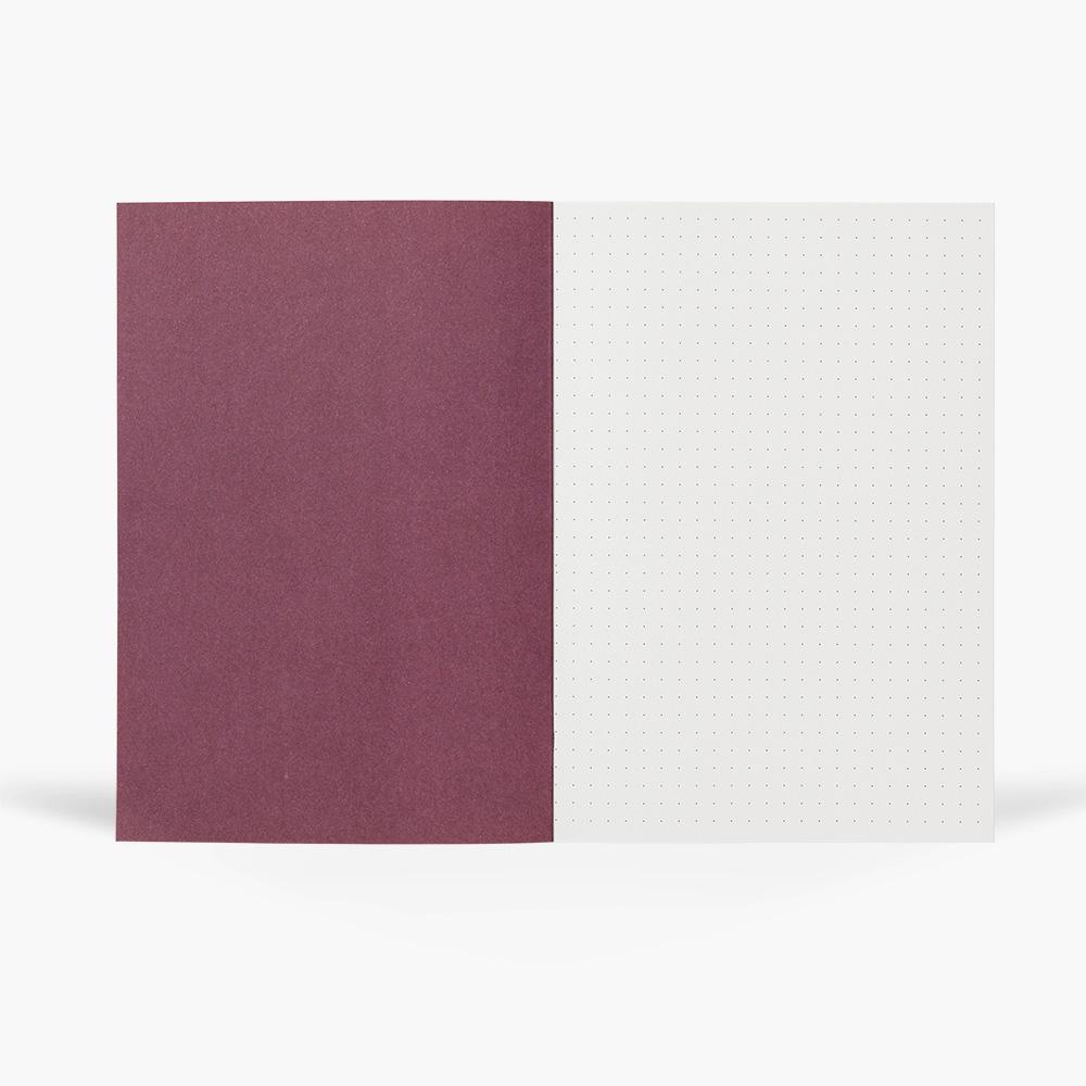 Notem VITA Softcover Notebook - Medium - Ochre Lines